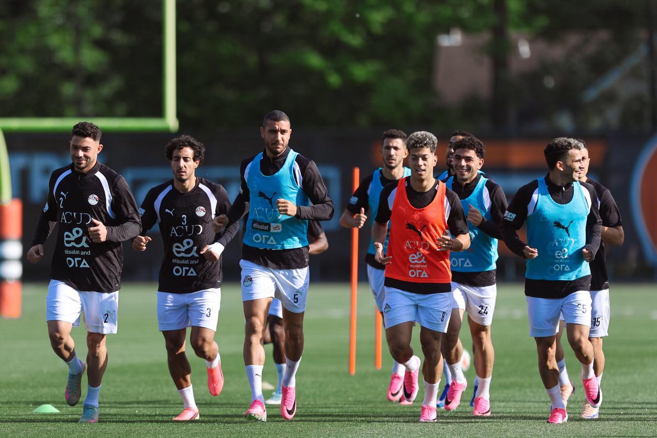 بالصور: المنتخب الوطني يخوض تدريبه الثاني في أوهايو استعداداً لودية البرازيل 