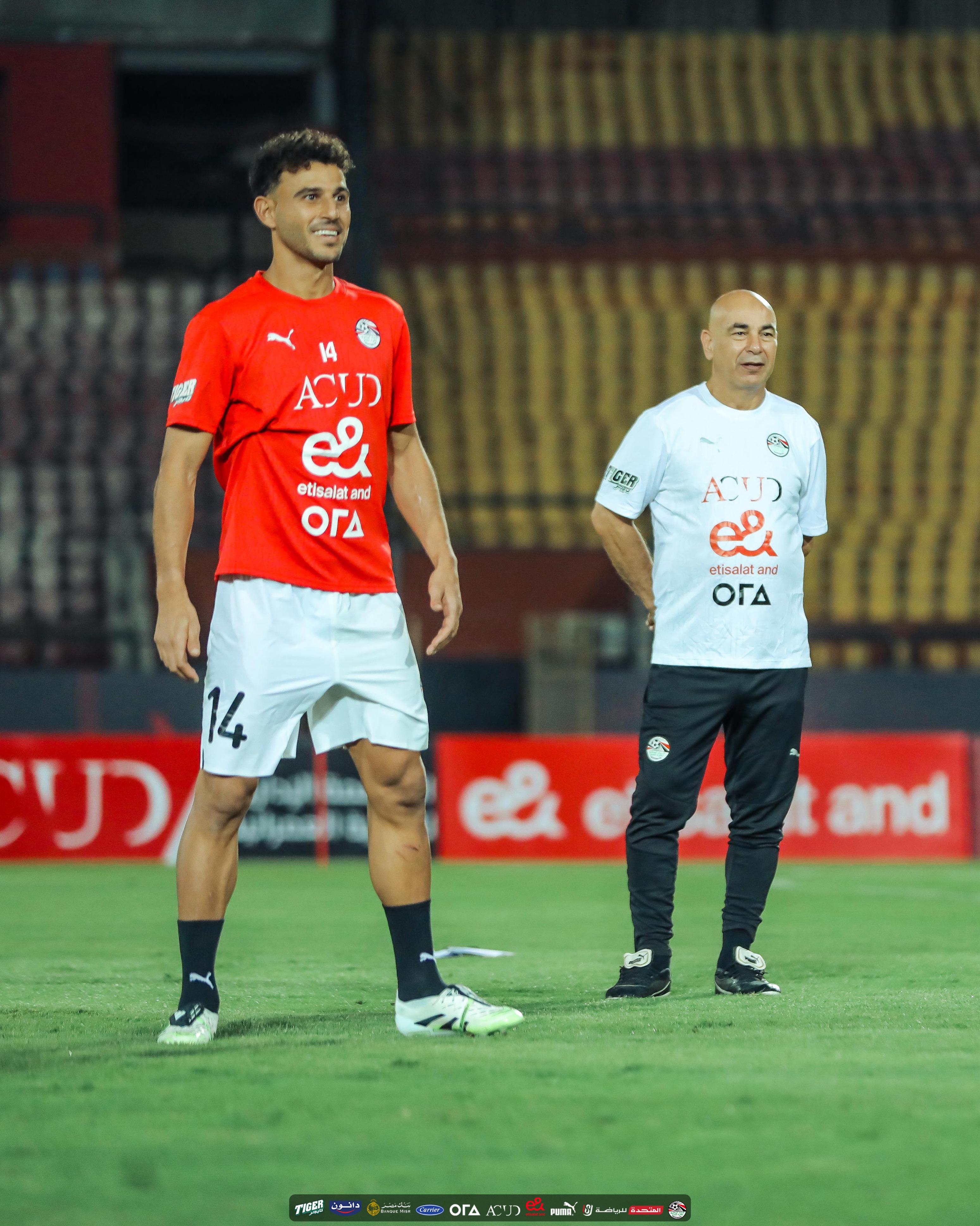 منتخب مصر يخوض أول تدريباته استعداداً لمواجهة إثيوبيا في تصفيات المونديال