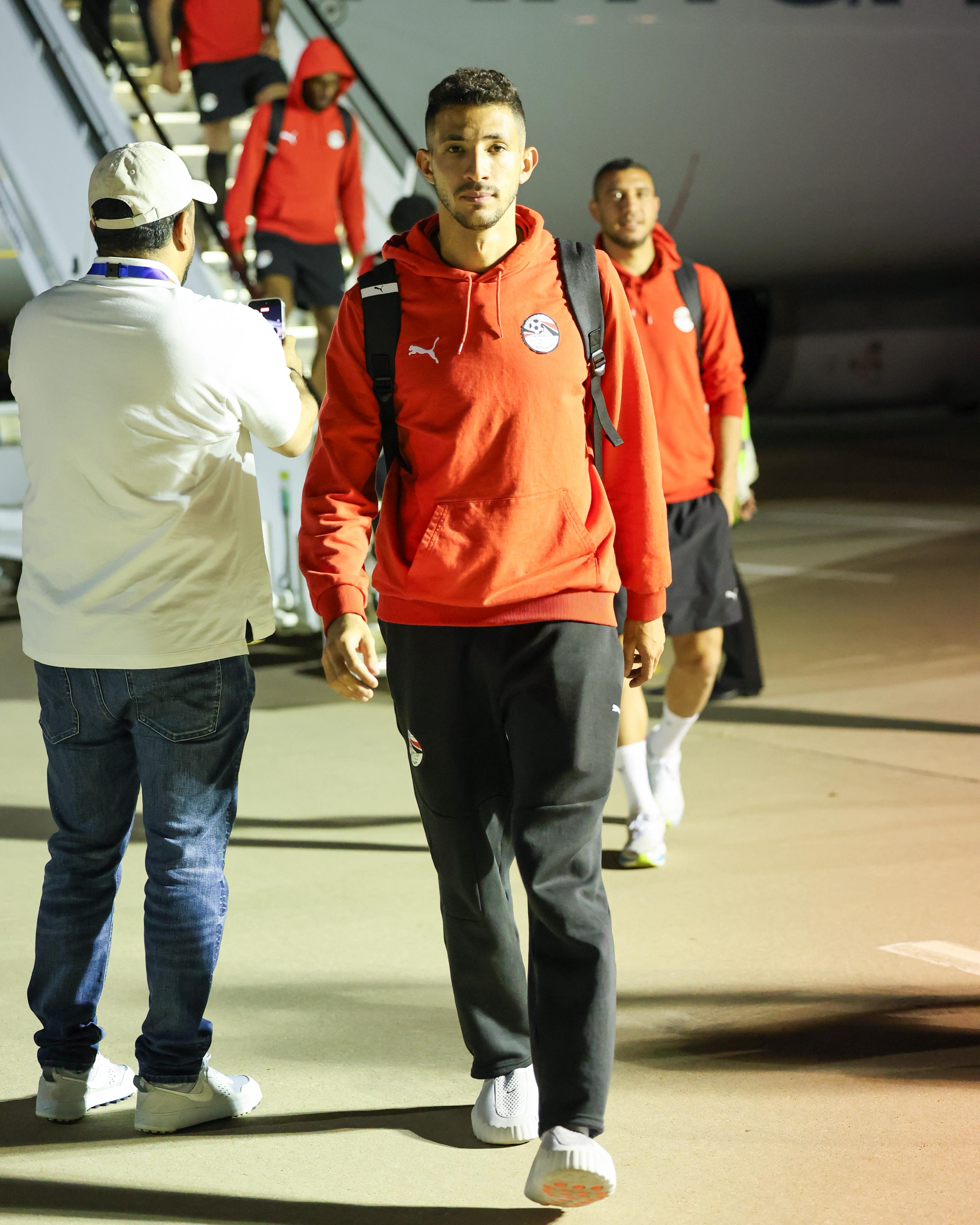 بالصور.. بعثة منتخب مصر تصل إلى دالاس استعداداً لمواجهة أستراليا 