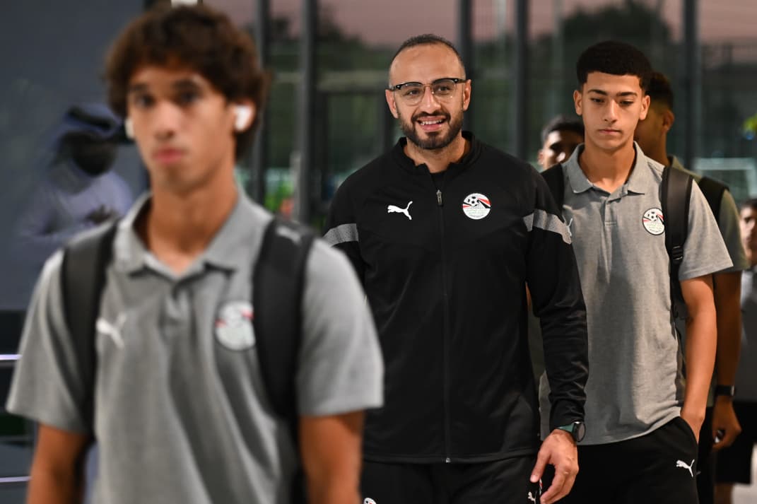 منتخب مصر تحت ١٧ سنة قبل مواجهة قطر الودية