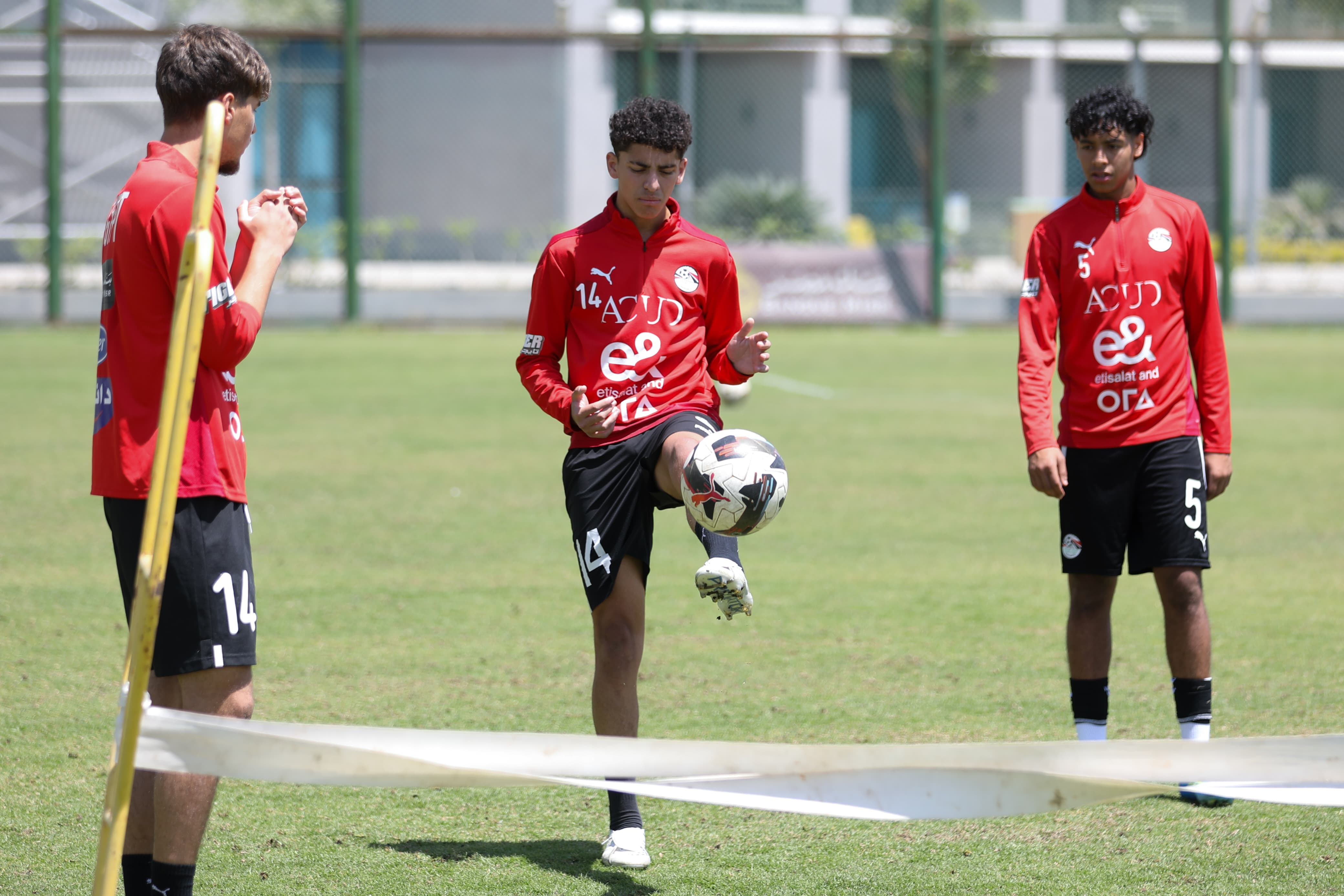 بالصور: منتخب الناشئين يواصل استعداداته لكأس الأمم الأفريقية