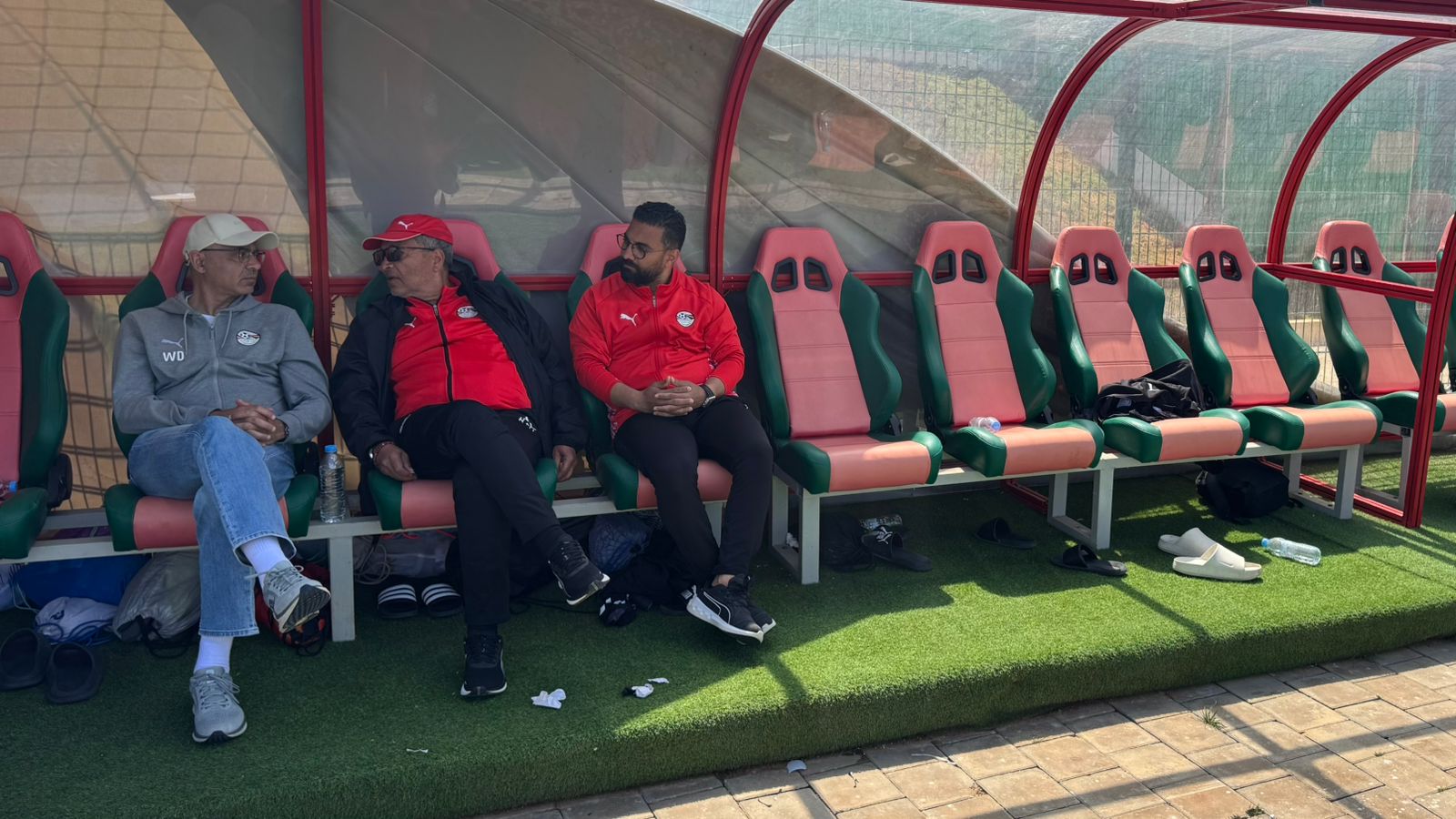بالصور: منتخب مصر للناشئين يختتم تحضيراته لمواجهة المغرب