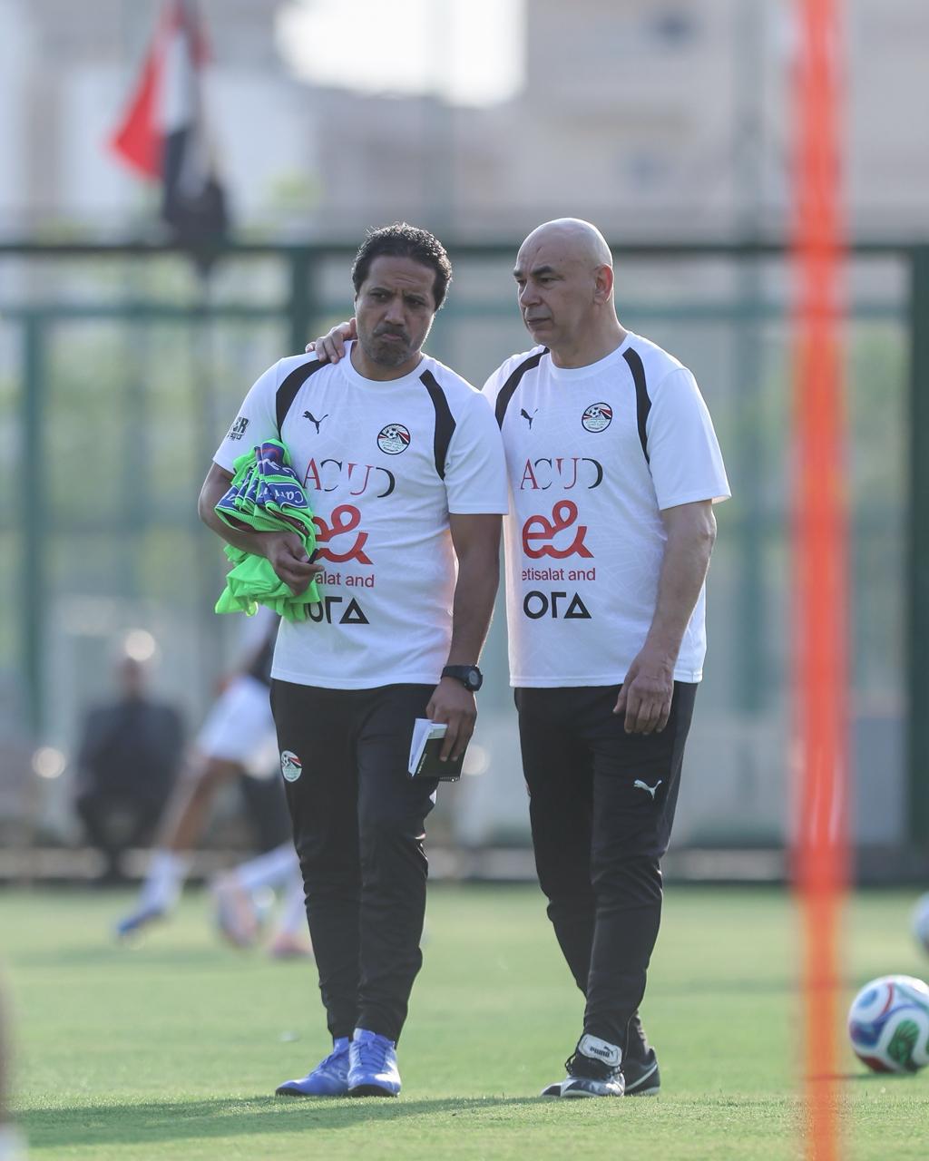 بالصور: منتخب مصر يواصل تدريباته استعدادا لروسيا بحضور مرموش وعبد الكريم