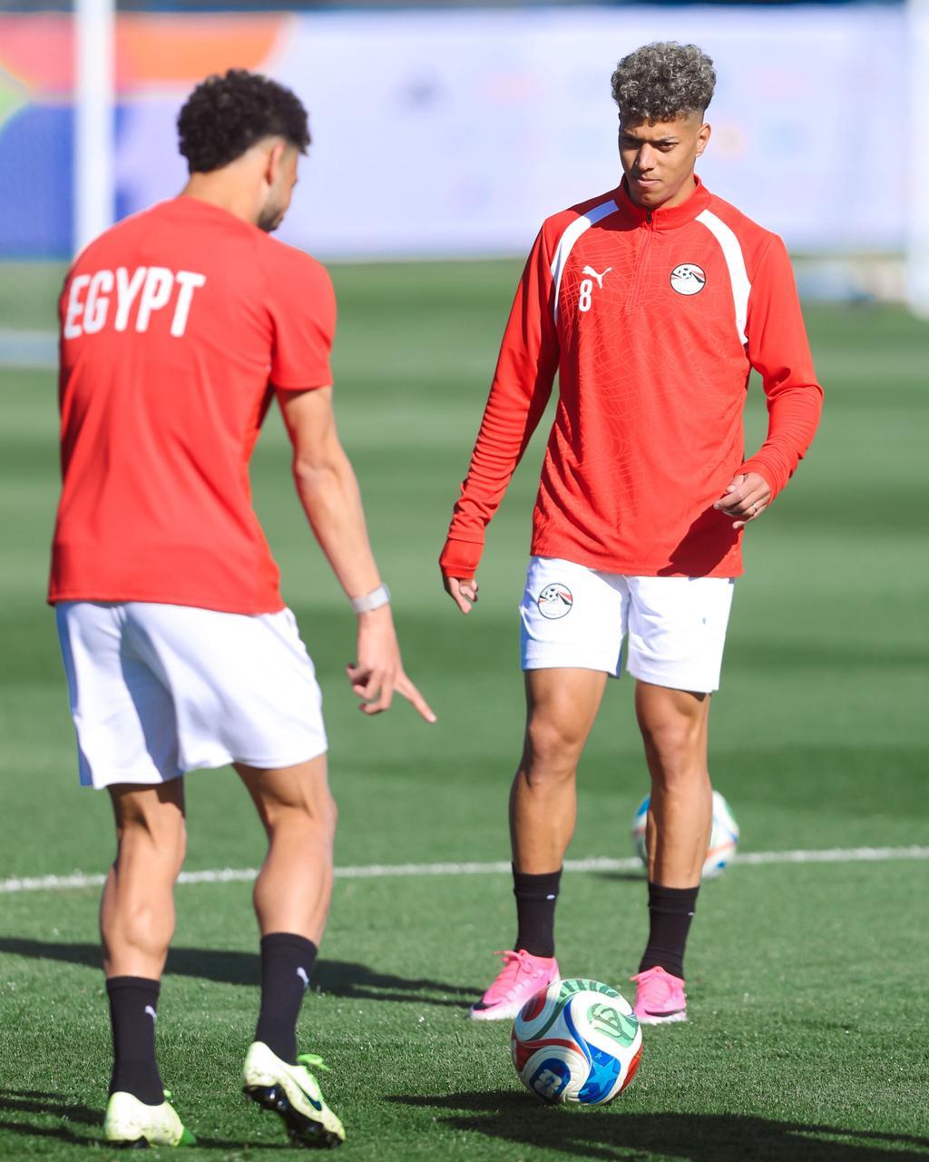 بالصور.. منتخب مصر يختتم تدريباته بفانكوفر استعداداً لمواجهة نيوزيلندا