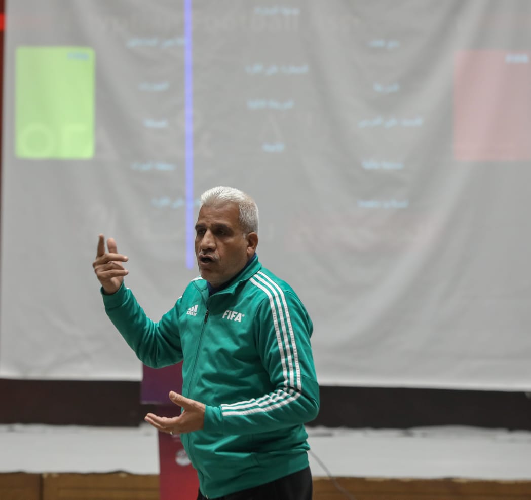 محاضرات نظرية وعملية للمحاضرين ومعدى اللياقة البدنية للحكام