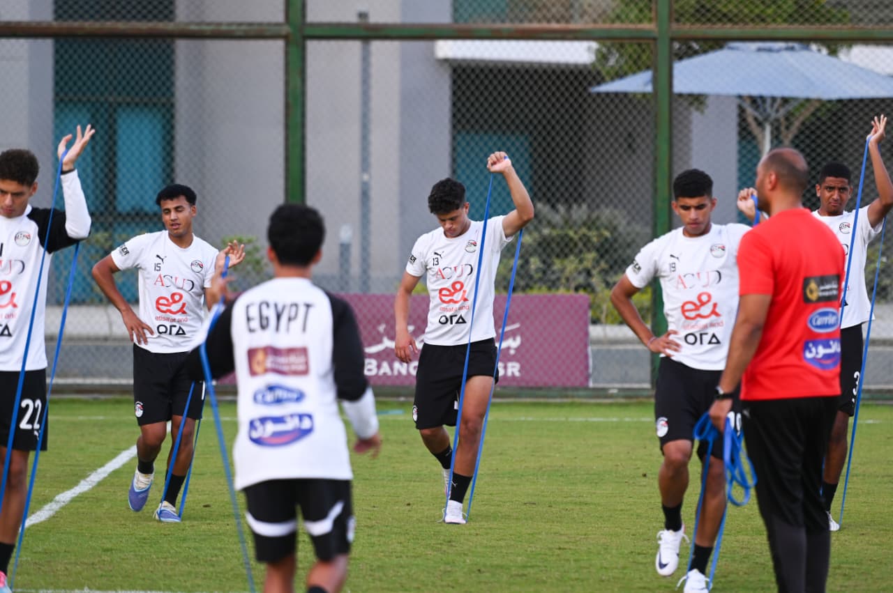 المنتخب الوطني تحت 17 عاماً يختتم استعداداته قبل السفر إلى قطر