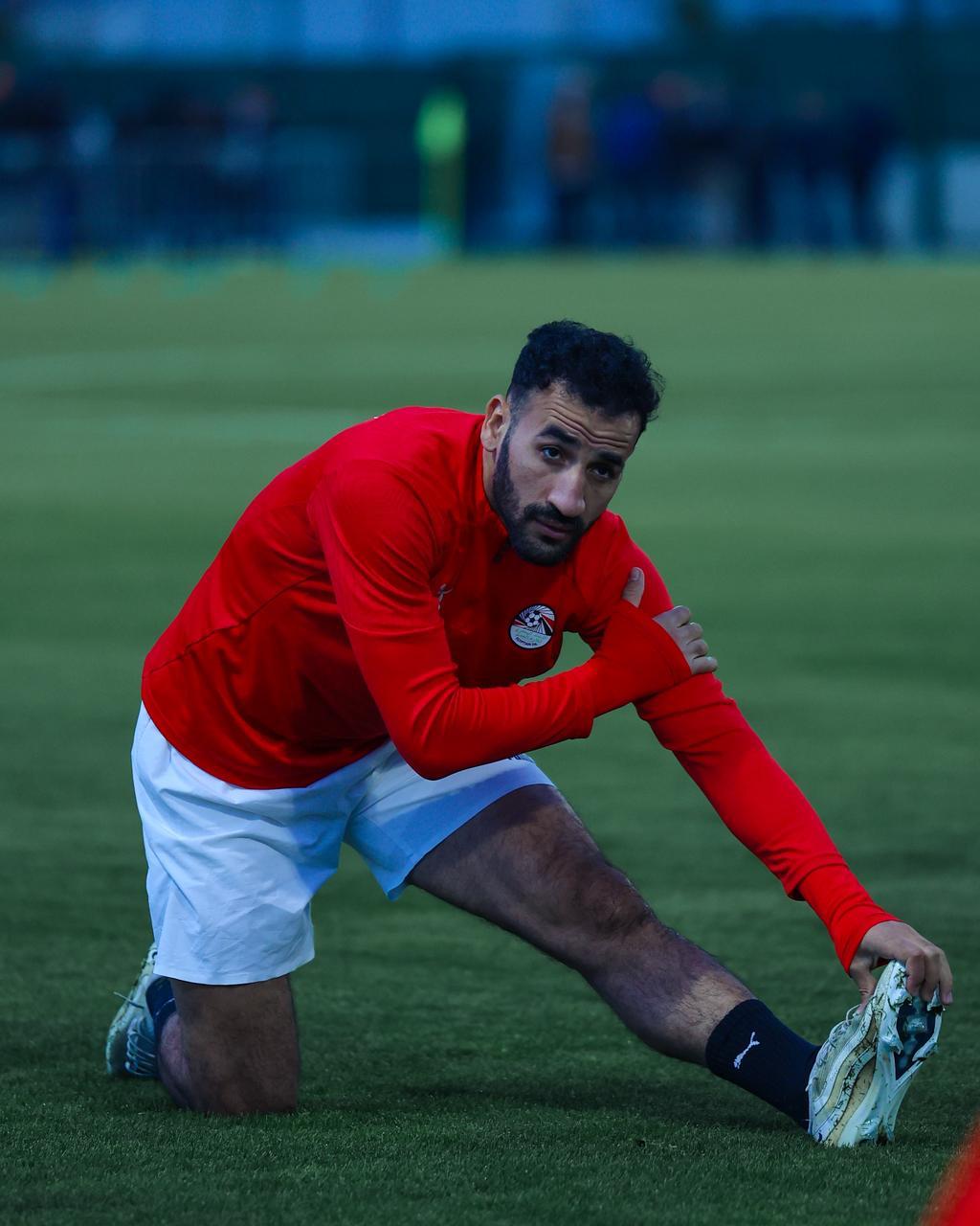 منتخب مصر يخوض آخر  تدريباته قبل مواجهة السنغال