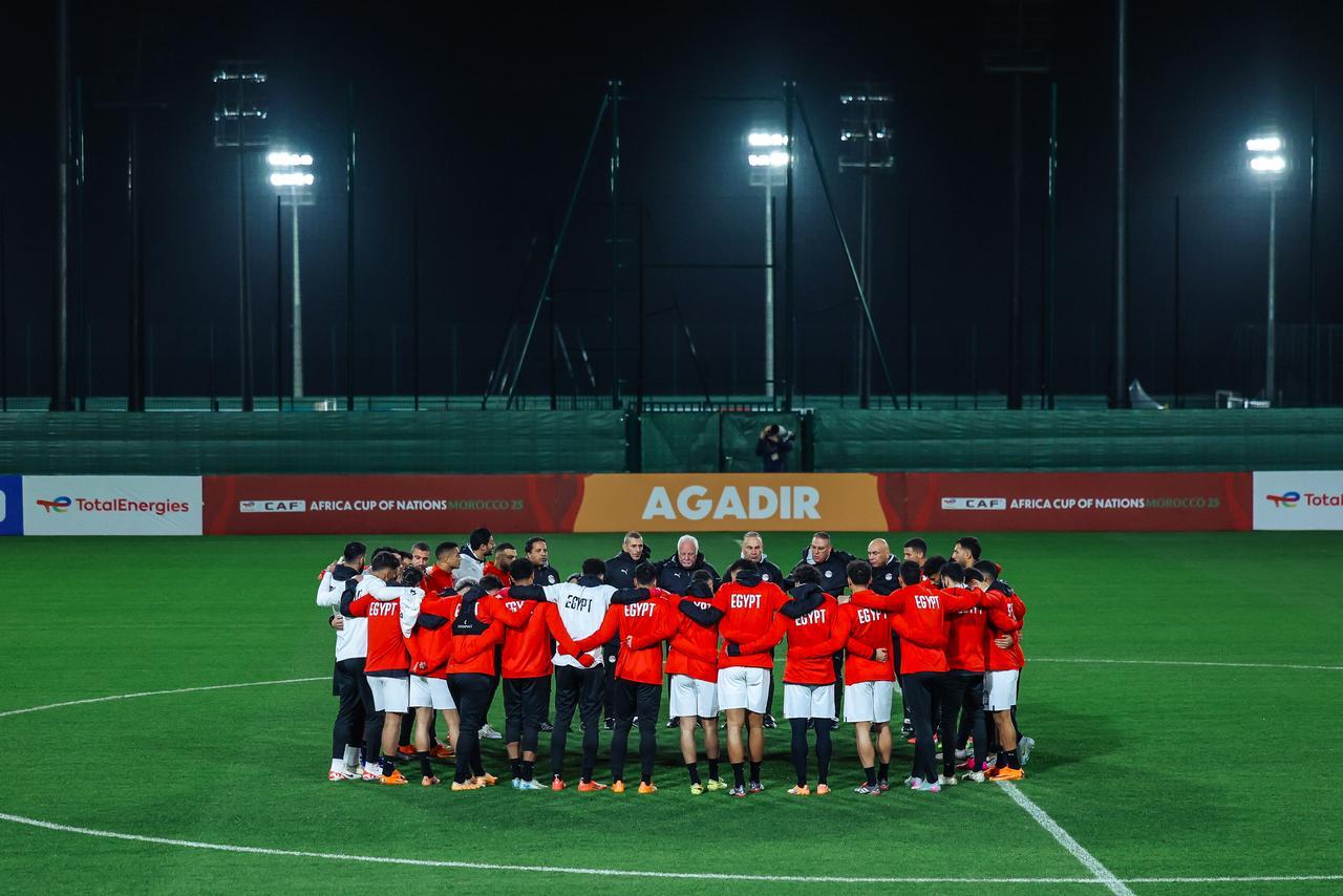 منتخب مصر يختتم تدريباته استعداداً لمواجهة زيمبابوي غداً 
