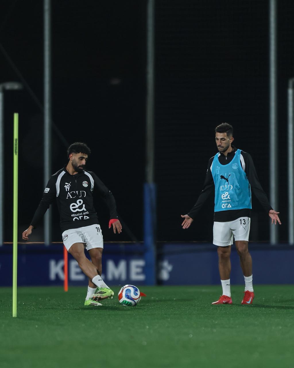 منتخب مصر يخوض تدريبه في "إسبانيول" استعداداً لودية إسبانيا