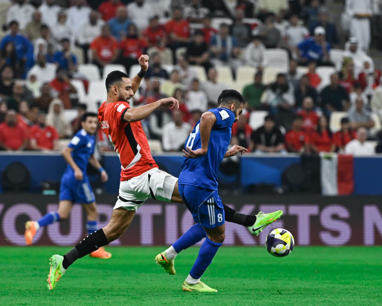 منتخب مصر المشارك في كأس العرب يفتتح مشواره بالتعادل مع الكويت