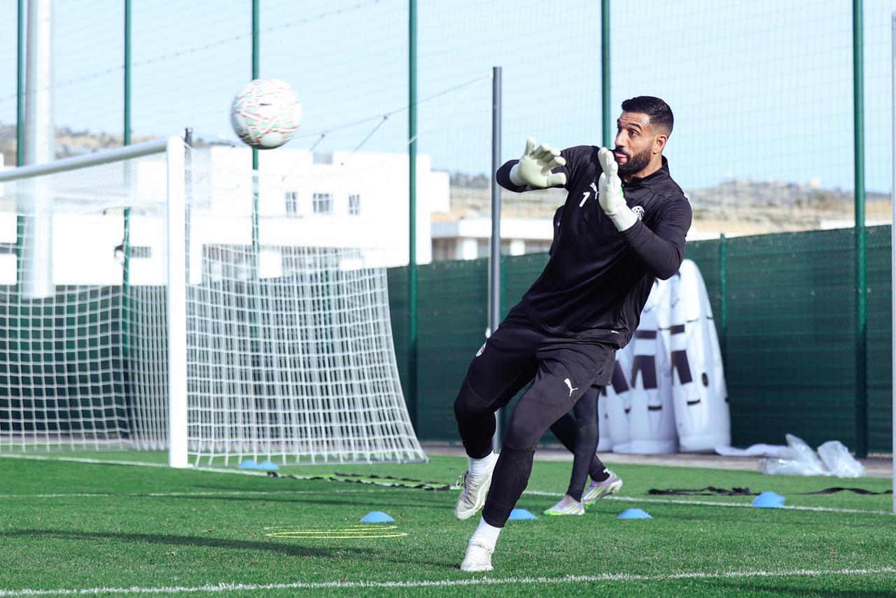 منتخب مصر يواصل تدريباته استعداداً لمواجهة بنين  