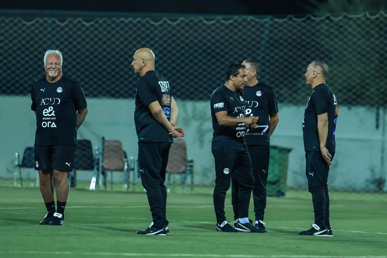 منتخب مصر يختتم تحضيراته لمواجهة أوزبكستان في دورة العين