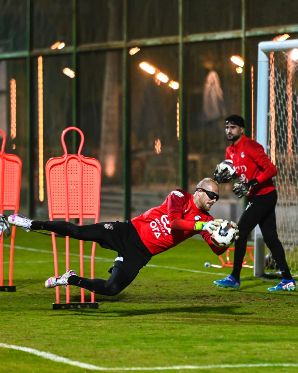منتخب مصر المشارك في كأس العرب يختتم تدريباته قبل السفر للدوحة
