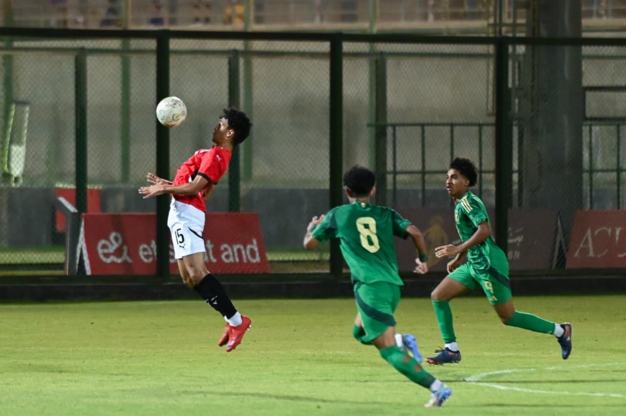 مباراة منتخب مصر مواليد 2009 أمام السعودية استعداداً لتصفيات كأس الأمم الأفريقية للناشئين