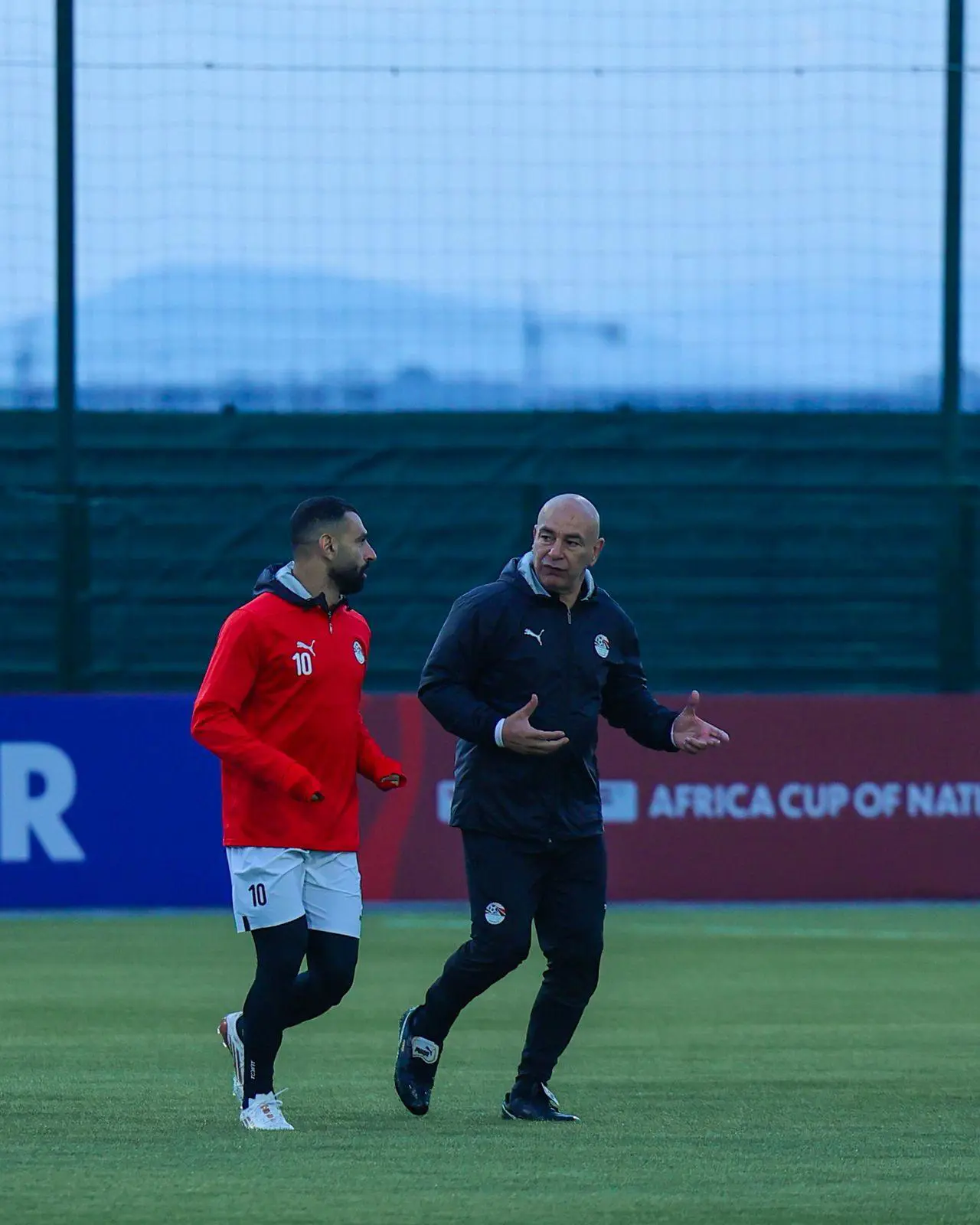 منتخب مصر يخوض آخر  تدريباته قبل مواجهة السنغال