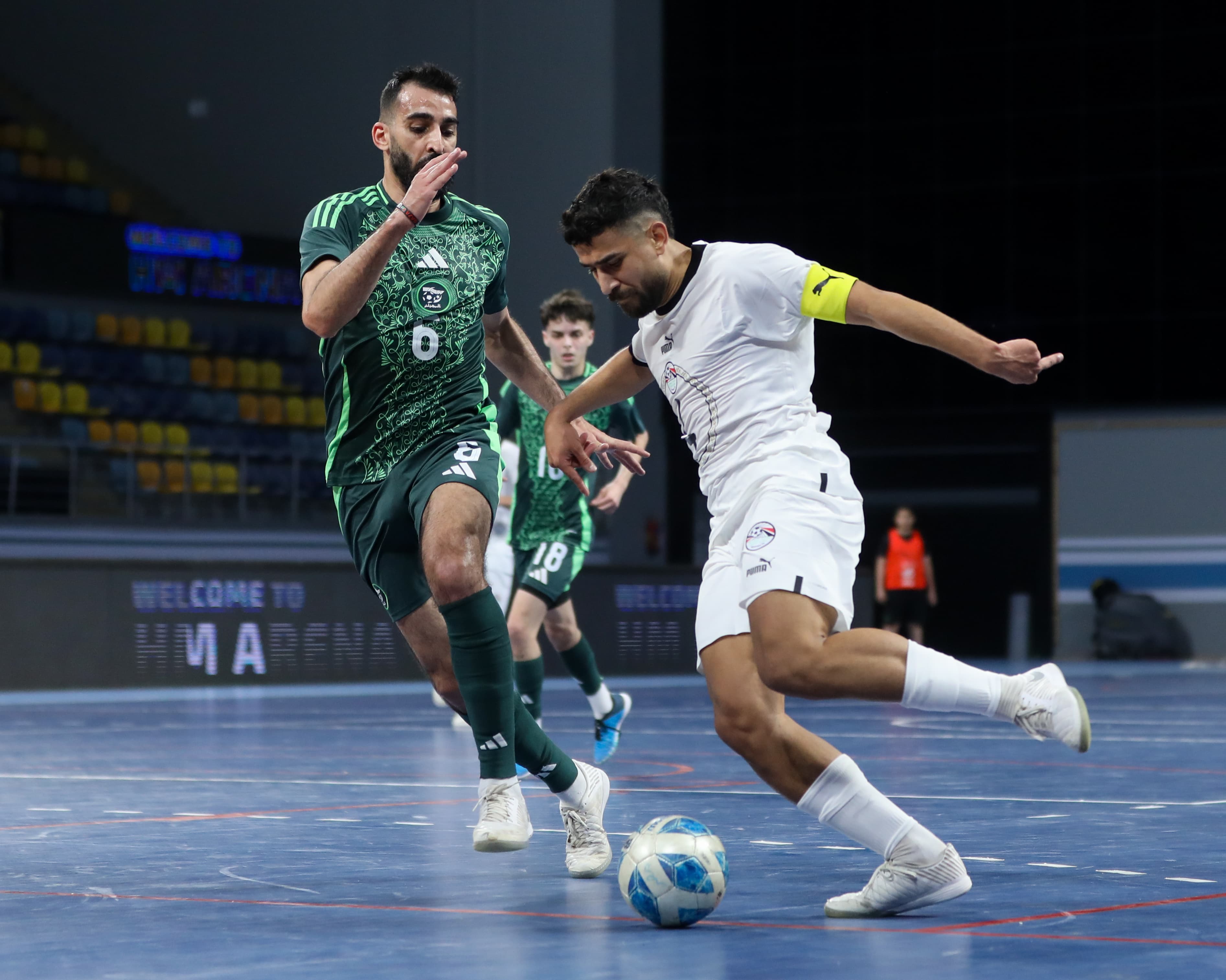 بالصور: منتخب مصر لكرة الصالات يفوز على نظيره الجزائري (4 - 1) وديا