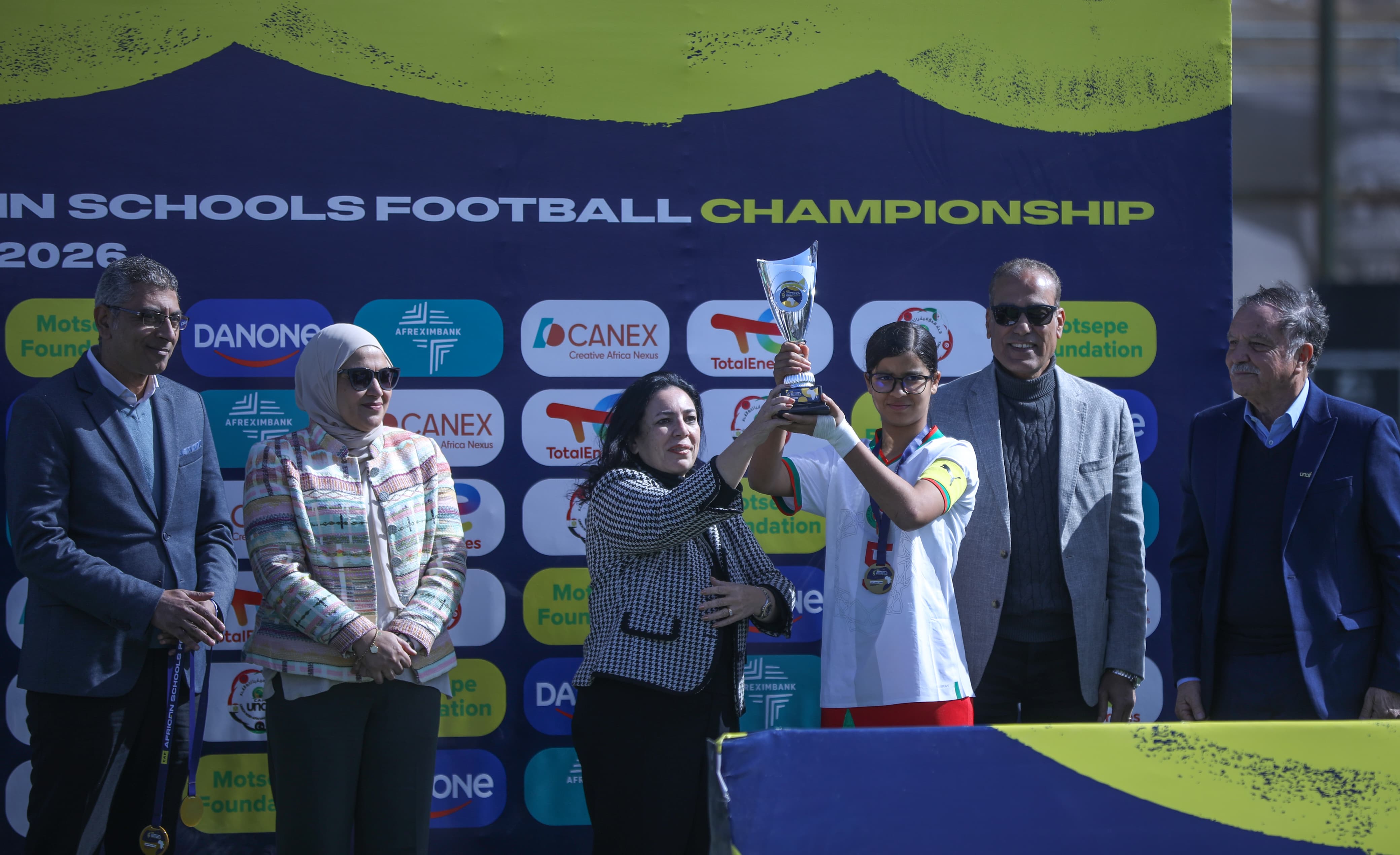 ختام تصفيات شمال أفريقيا للمدارس بحضور عزام