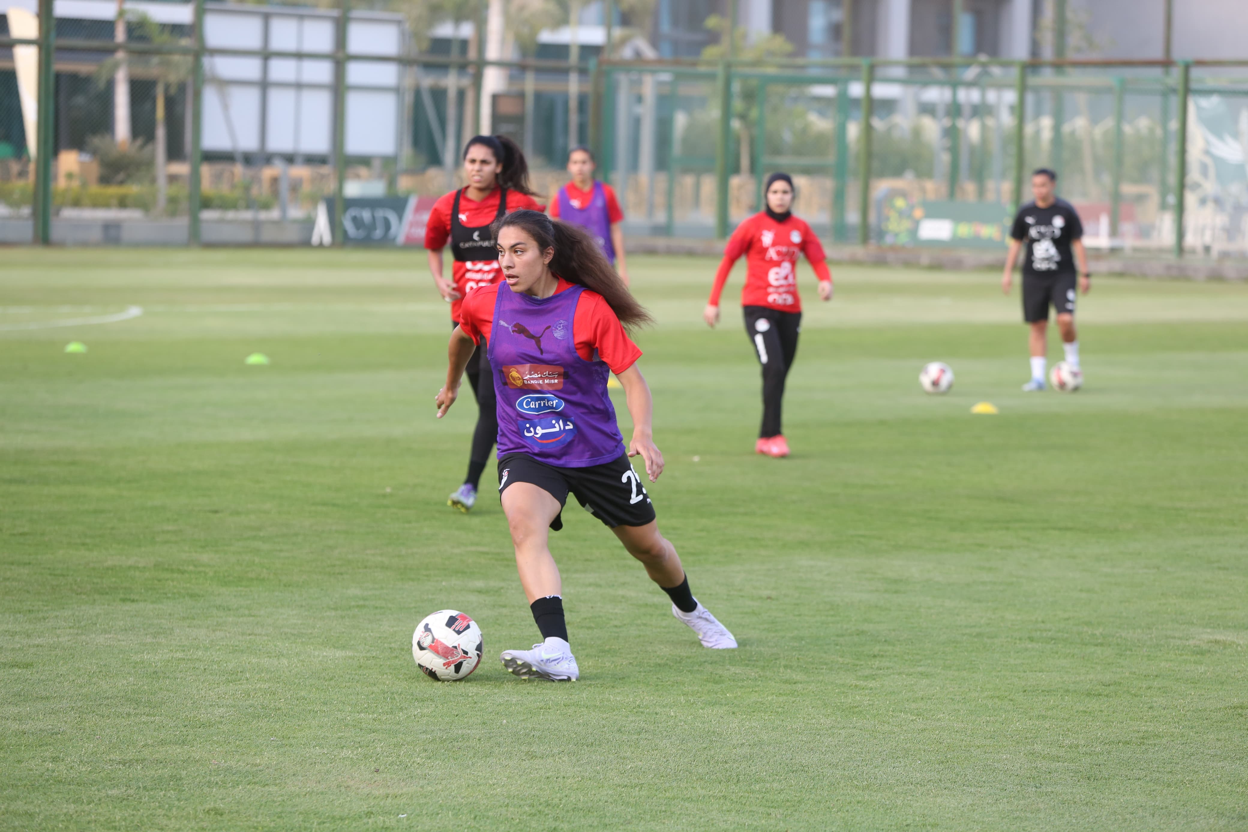 بالصور: تدريب منتخب السيدات