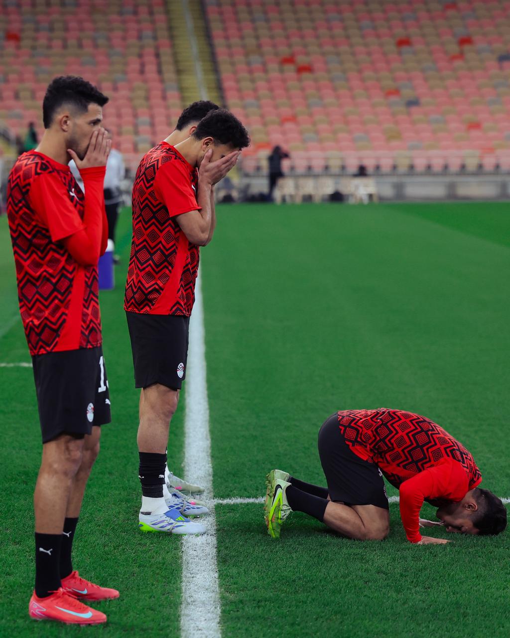 أجواء ما قبل لقاء مصر والسعودية