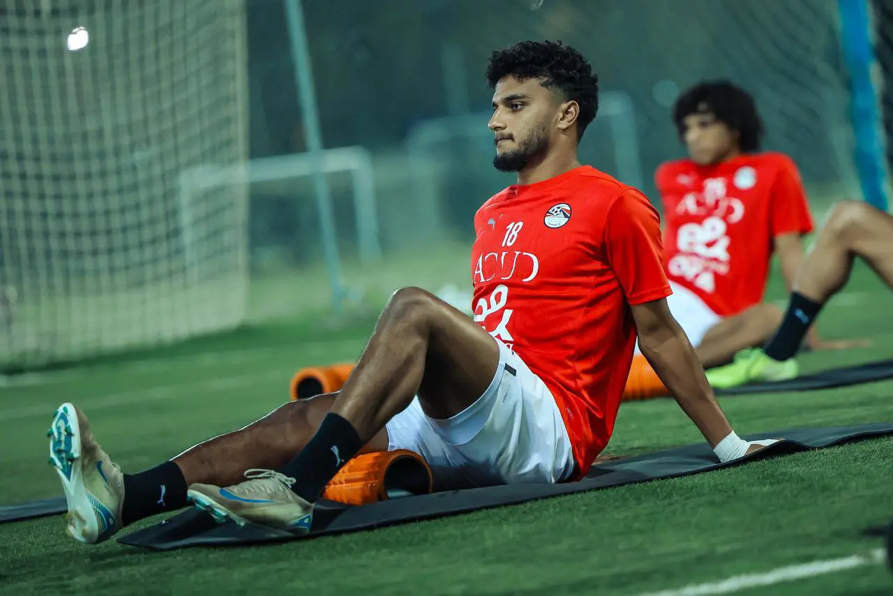 منتخب مصر يختتم تحضيراته لمواجهة أوزبكستان في دورة العين
