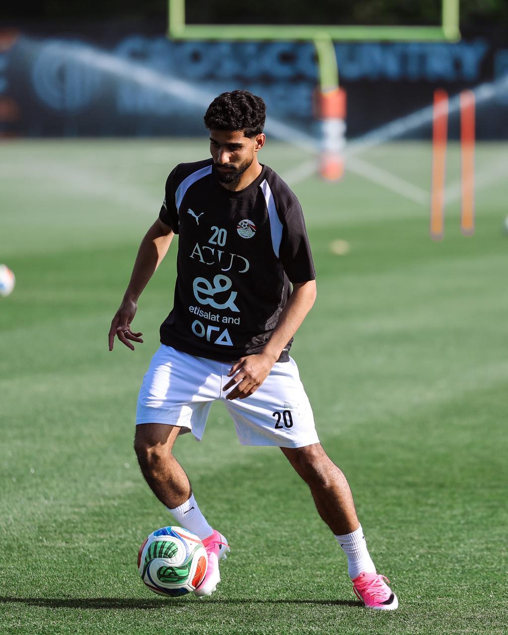 بالصور: المنتخب الوطني يخوض تدريبه الثاني في أوهايو استعداداً لودية البرازيل 