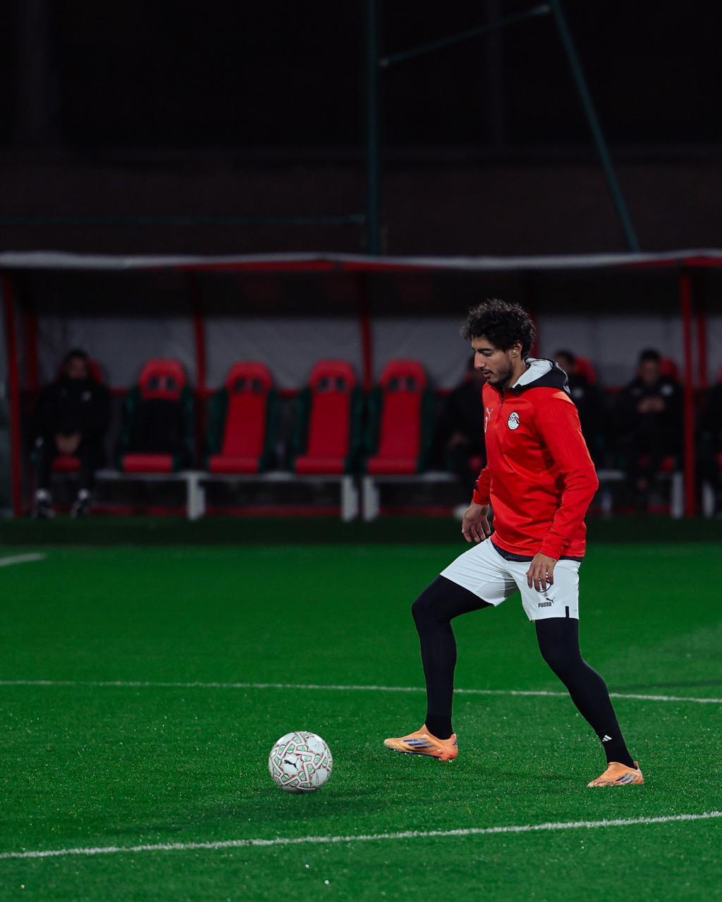 منتخب مصر يختتم تدريباته قبل لقاء كوت ديفوار السبت