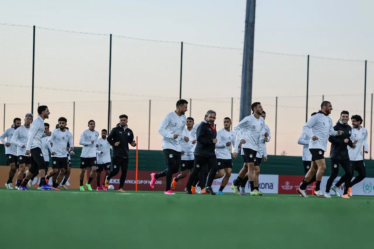 منتخب مصر يواصل تدريباته استعدادًا لضربة البداية أمام زيمبابوي في كأس الأمم الأفريقية