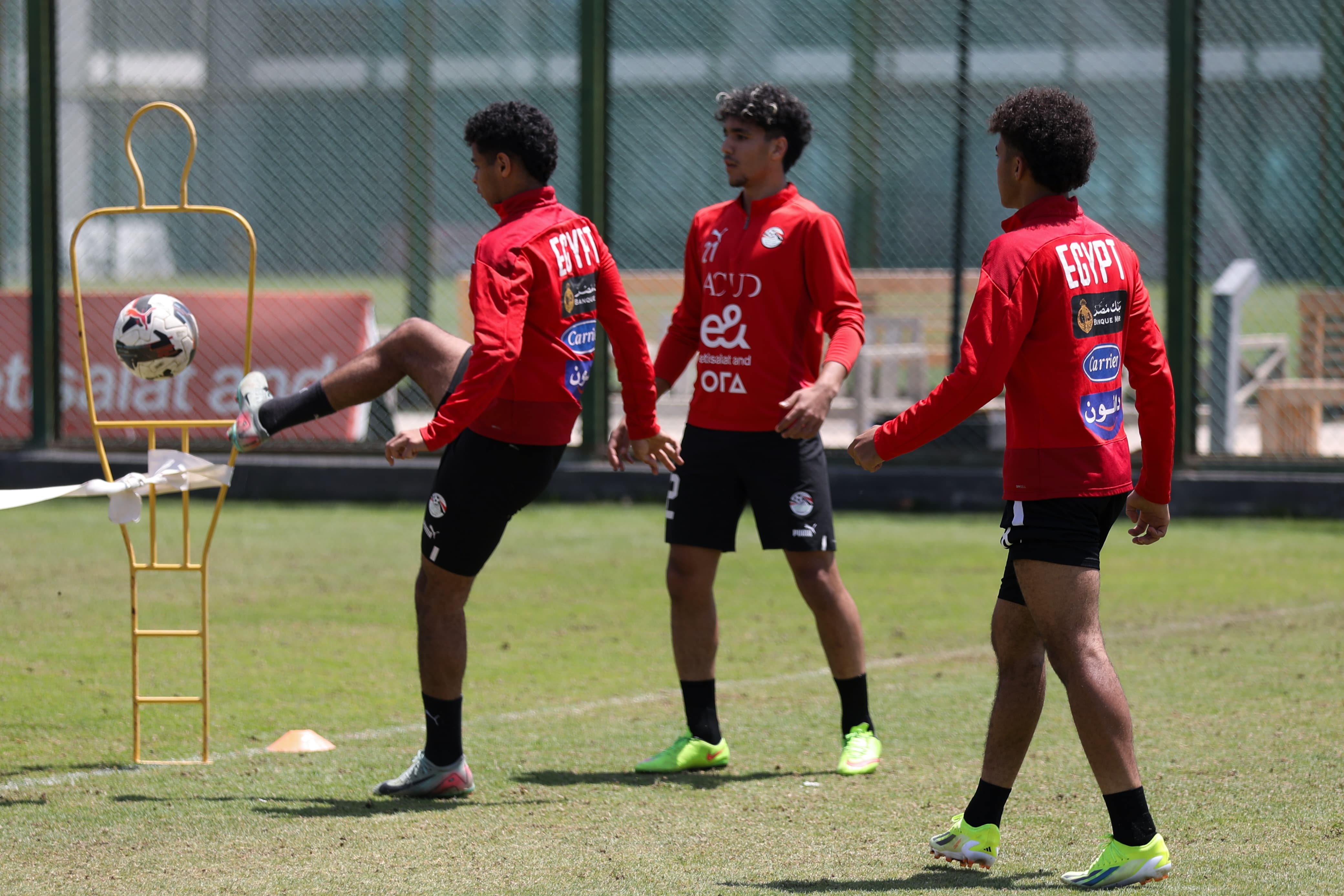 بالصور: منتخب الناشئين يواصل استعداداته لكأس الأمم الأفريقية