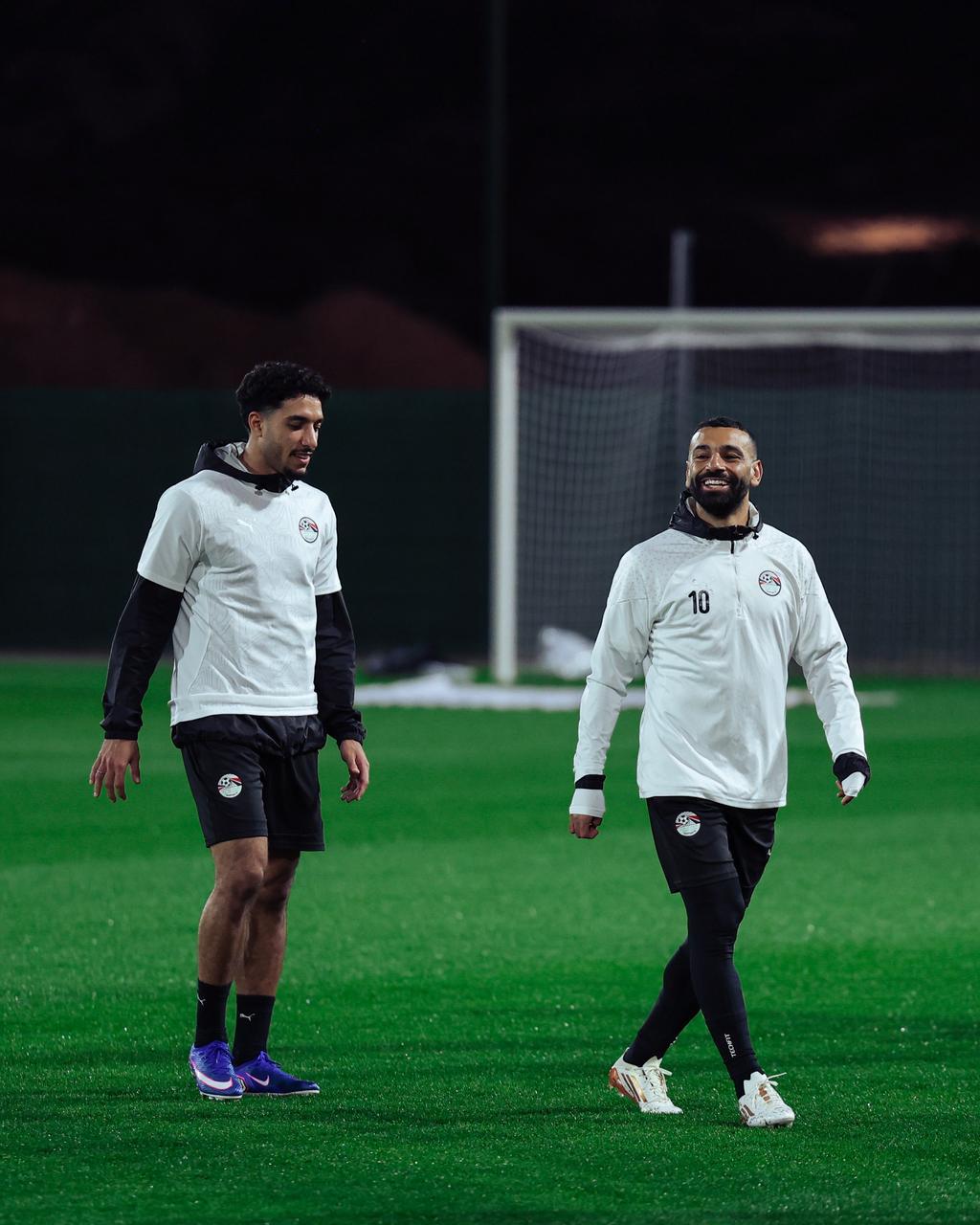 منتخب مصر يواصل تدريباته قبل مواجهة كوت ديفوار