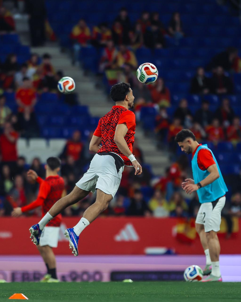 أحماء منتخب مصر قبل مواجهة إسبانيا