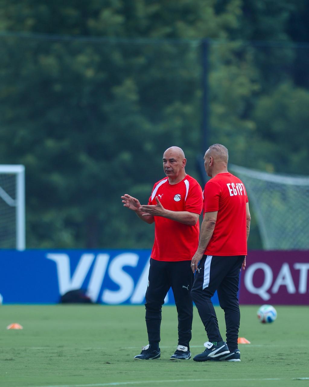 بالصور.. مران منتخب مصر في أتلانتا استعداداً لمباراة الأرجنتين 