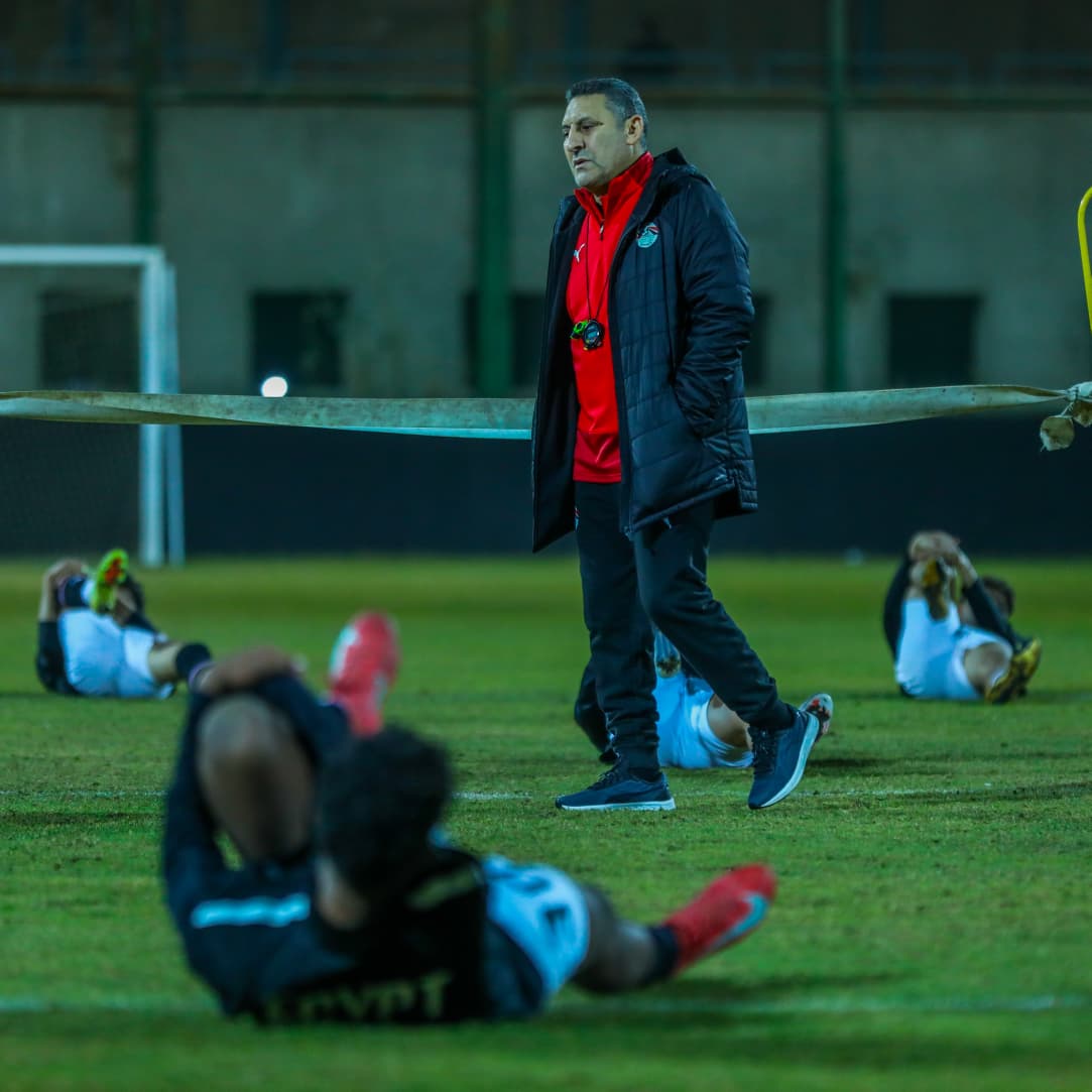 تدريبات منتخب مصر للناشئين