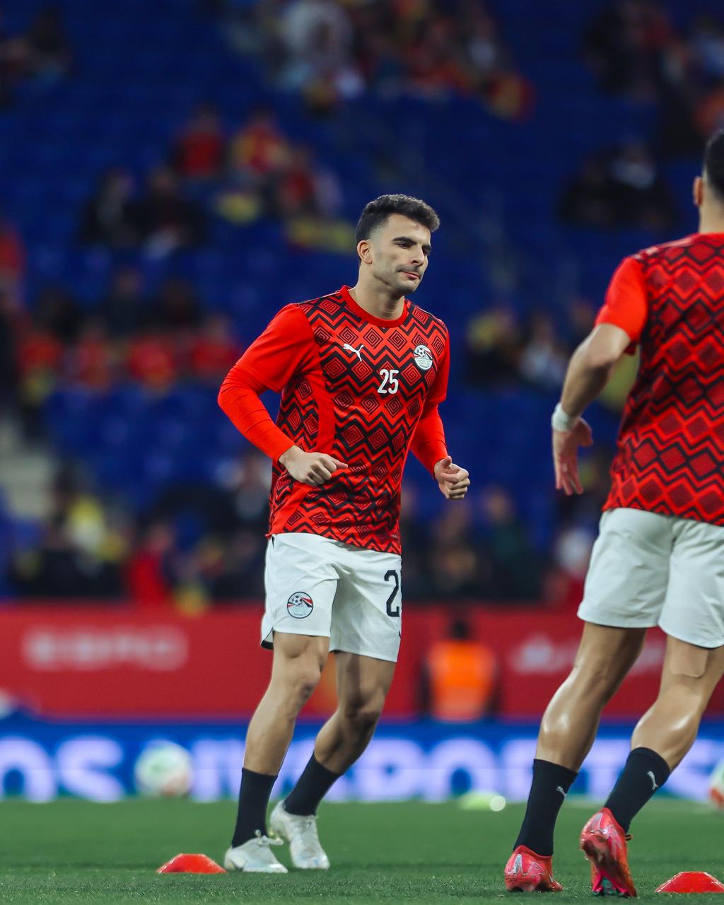 أحماء منتخب مصر قبل مواجهة إسبانيا