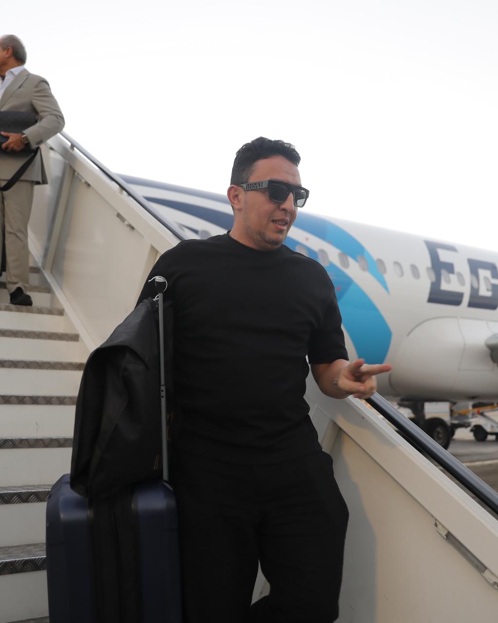 وصول بعثة منتخب مصر من المغرب بعد التأهل للمونديال