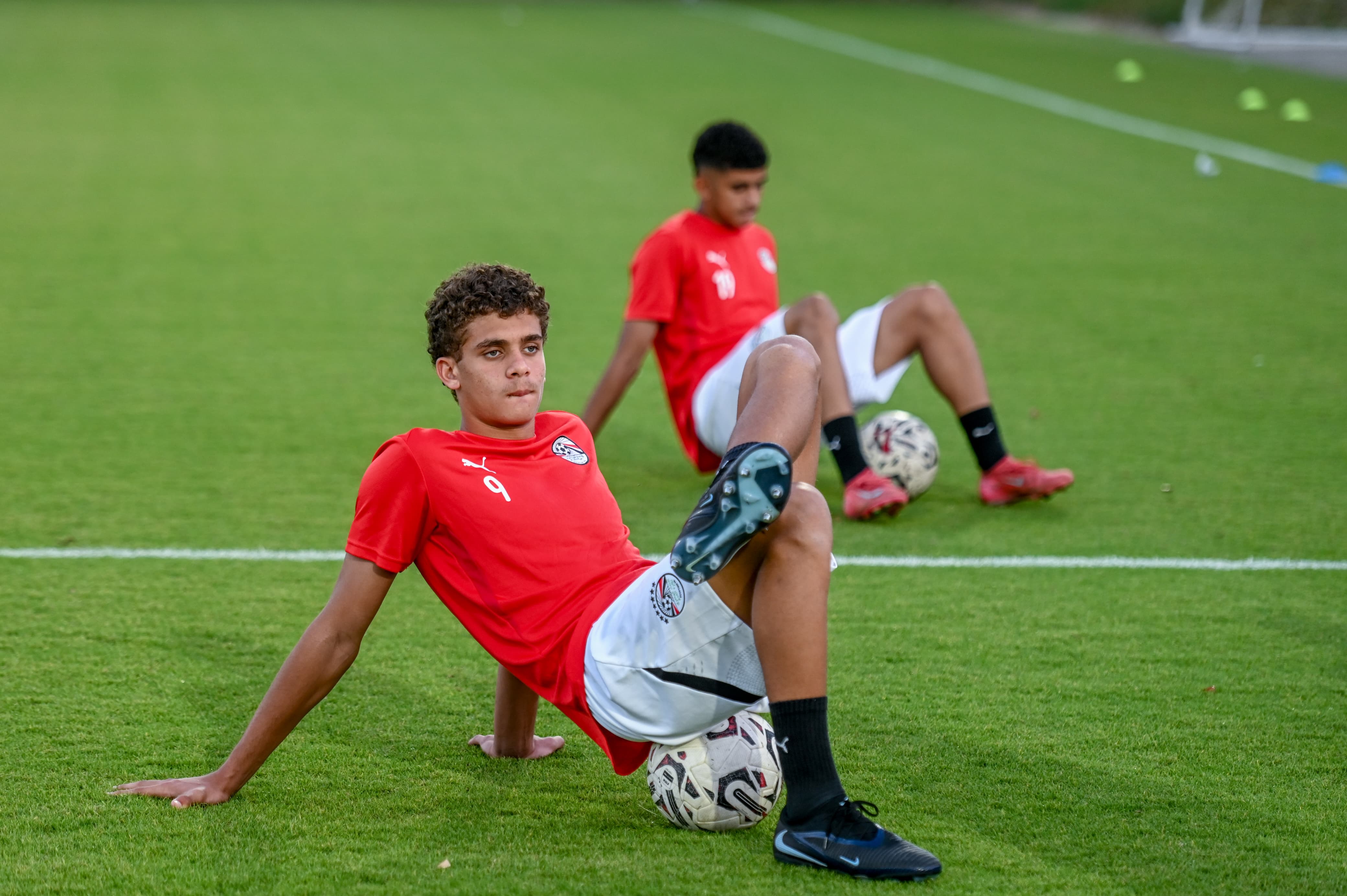 المنتخب الوطني تحت 17 عامًا يختتم استعداداته لمواجهة قطر وديًا 