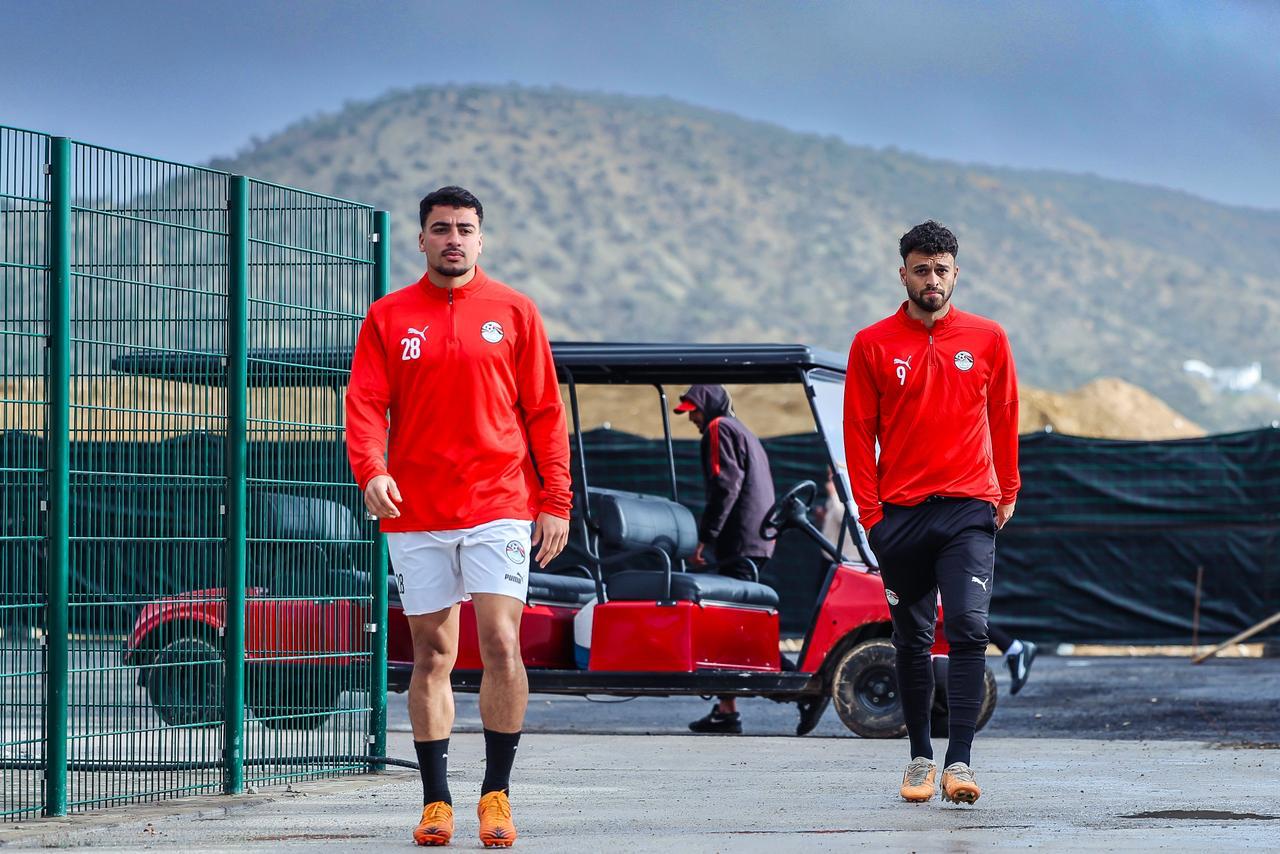 منتخب مصر يختتم تدريباته قبل مواجهة بنين غدًا