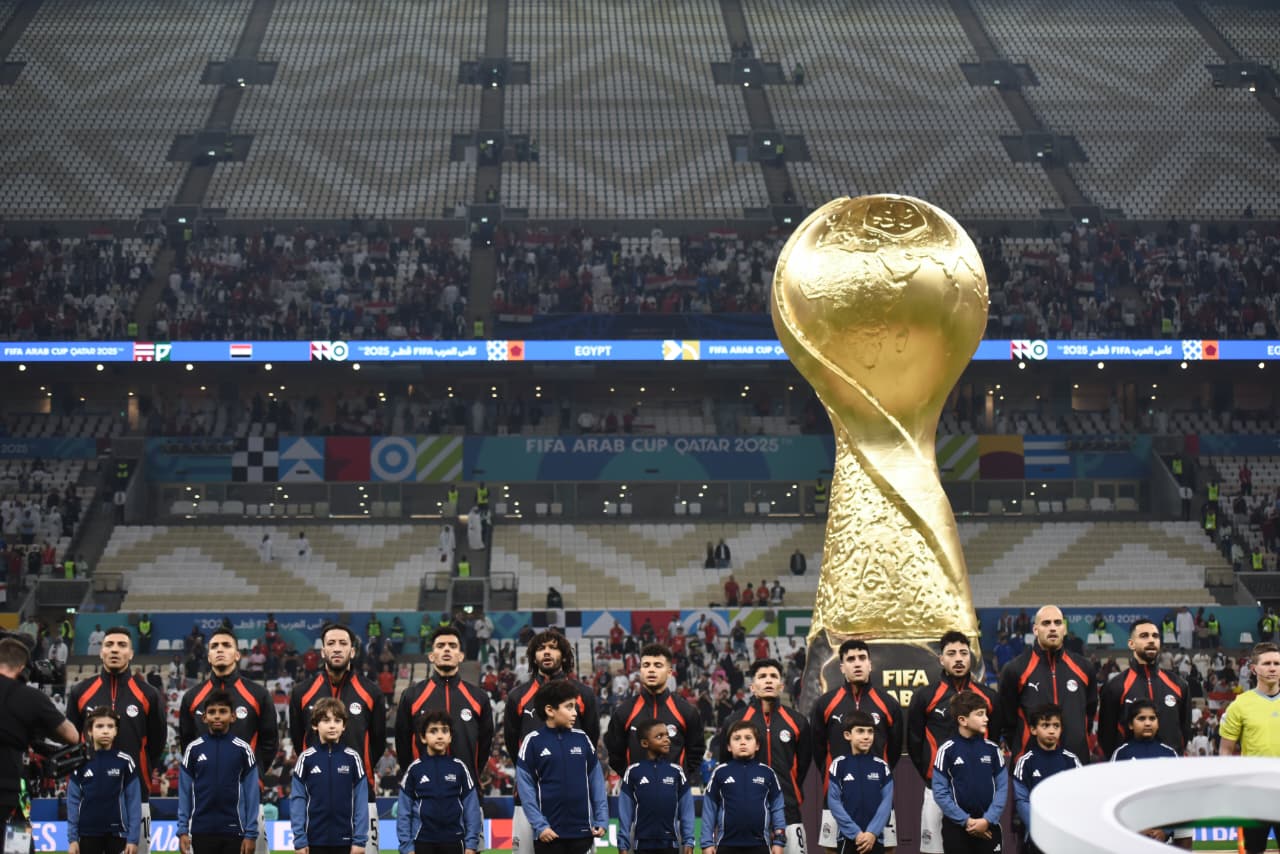 منتخب مصر المشارك في كأس العرب يفتتح مشواره بالتعادل مع الكويت