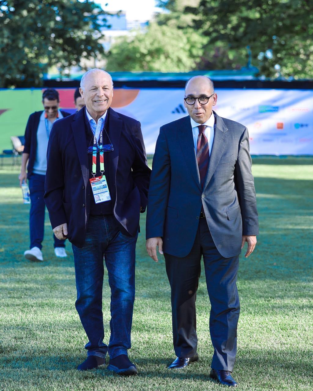 بالصور.. منتخب مصر يواصل الاستعداد لمواجهة نيوزيلندا في كأس العالم