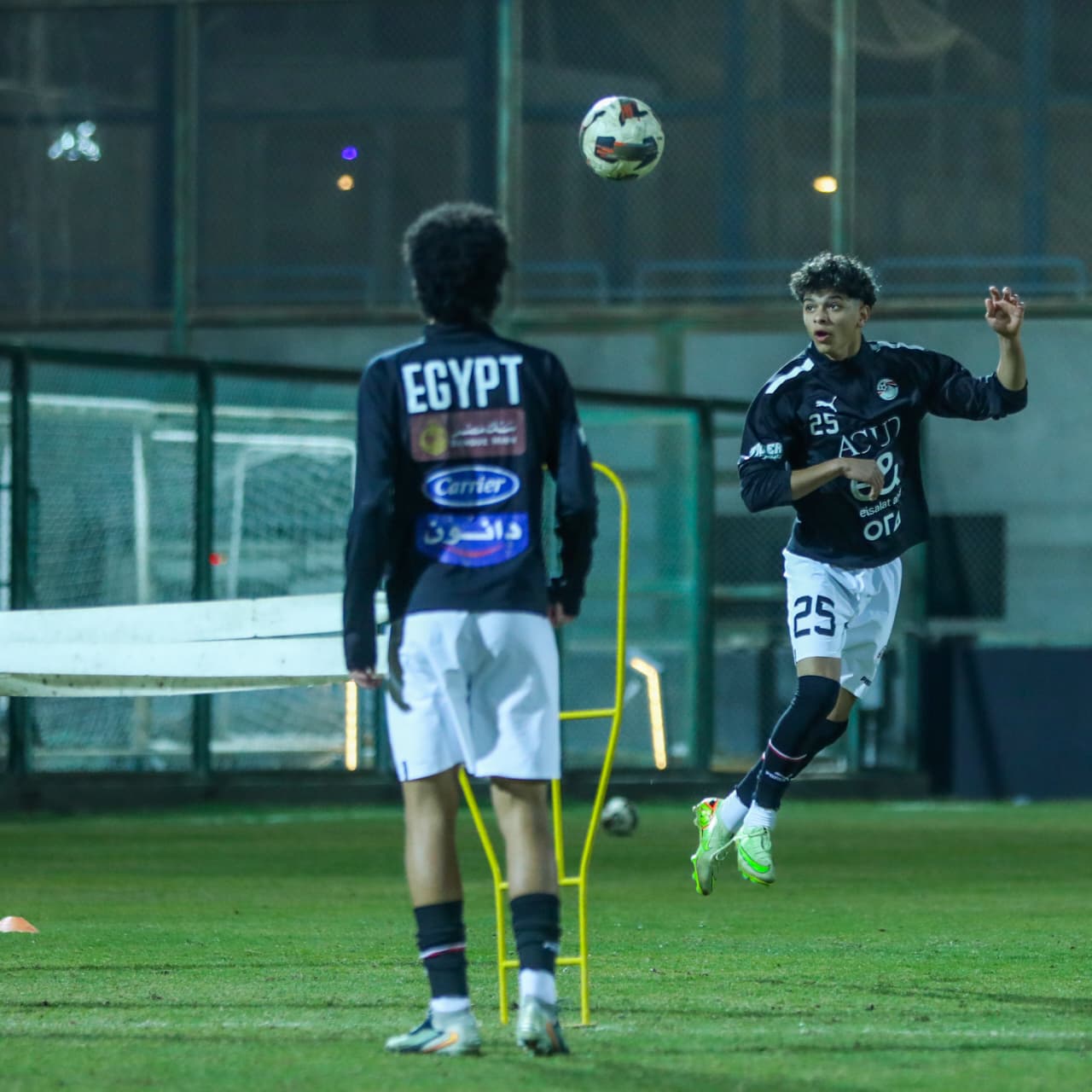 تدريبات منتخب مصر للناشئين