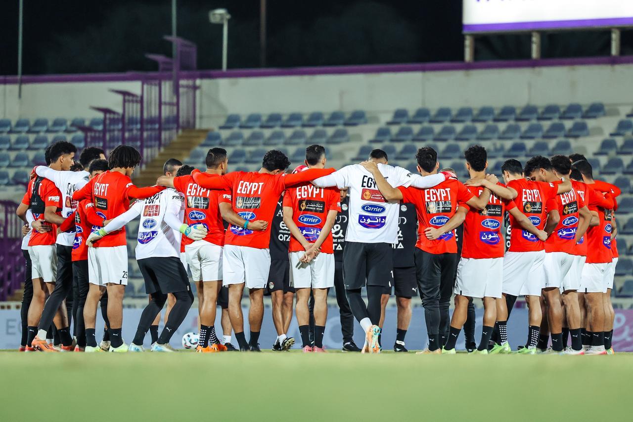 منتخب مصر يختتم تدريباته استعداداً لمواجهة كاب فيردي ودياً غداً