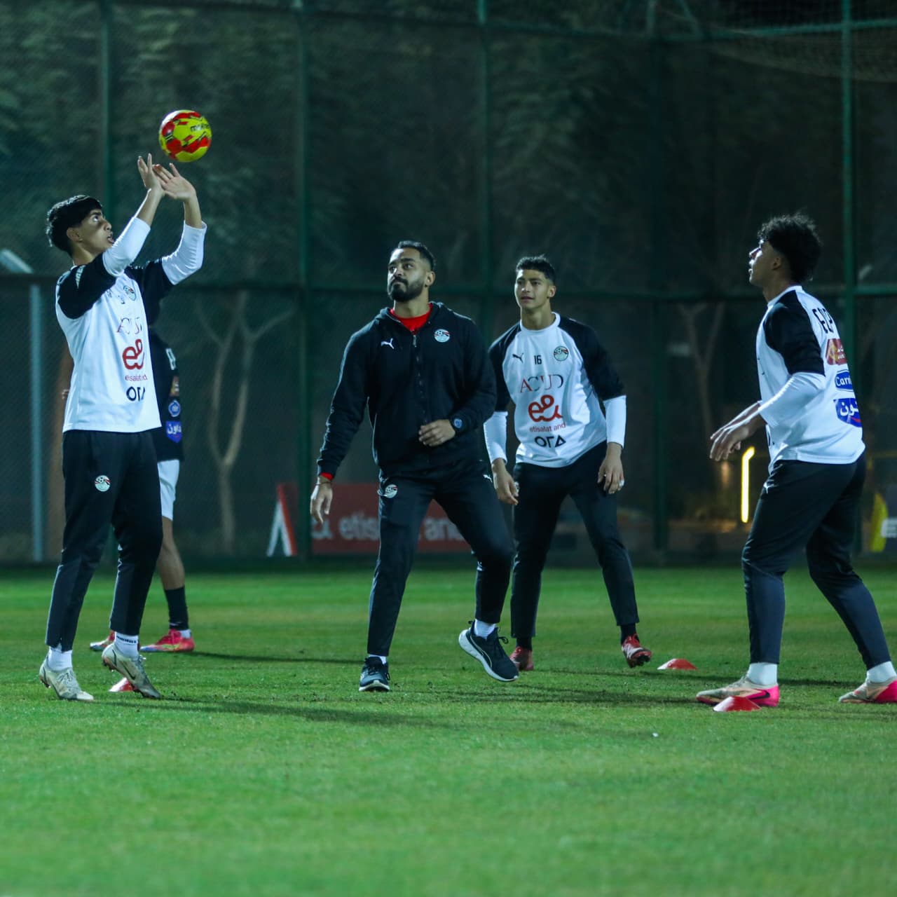 تدريبات منتخب مصر للناشئين