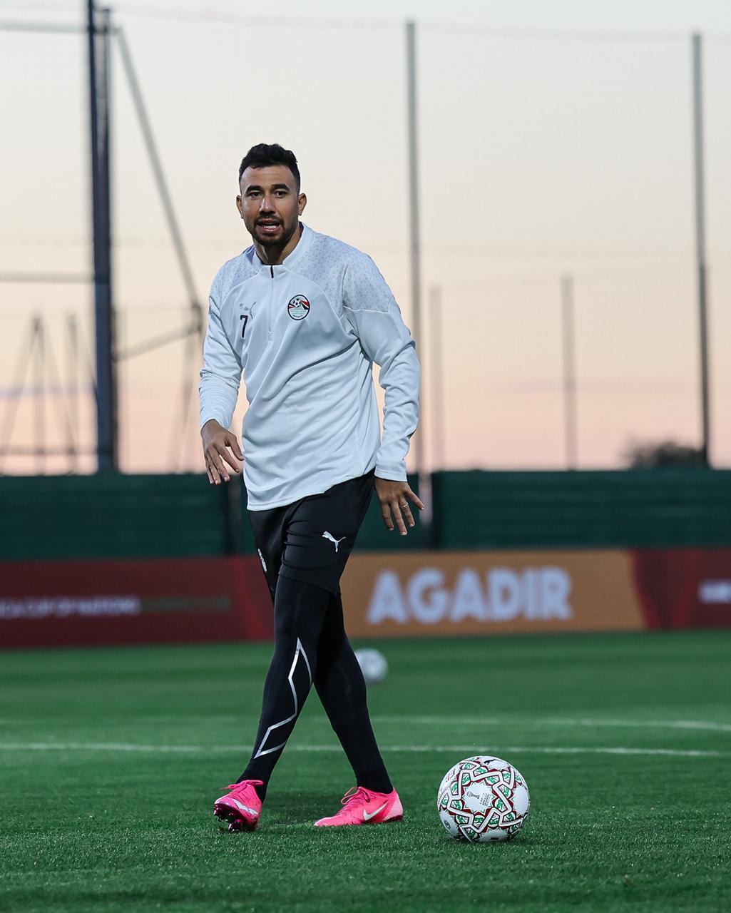 منتخب مصر يواصل تدريباته استعدادًا لضربة البداية أمام زيمبابوي في كأس الأمم الأفريقية