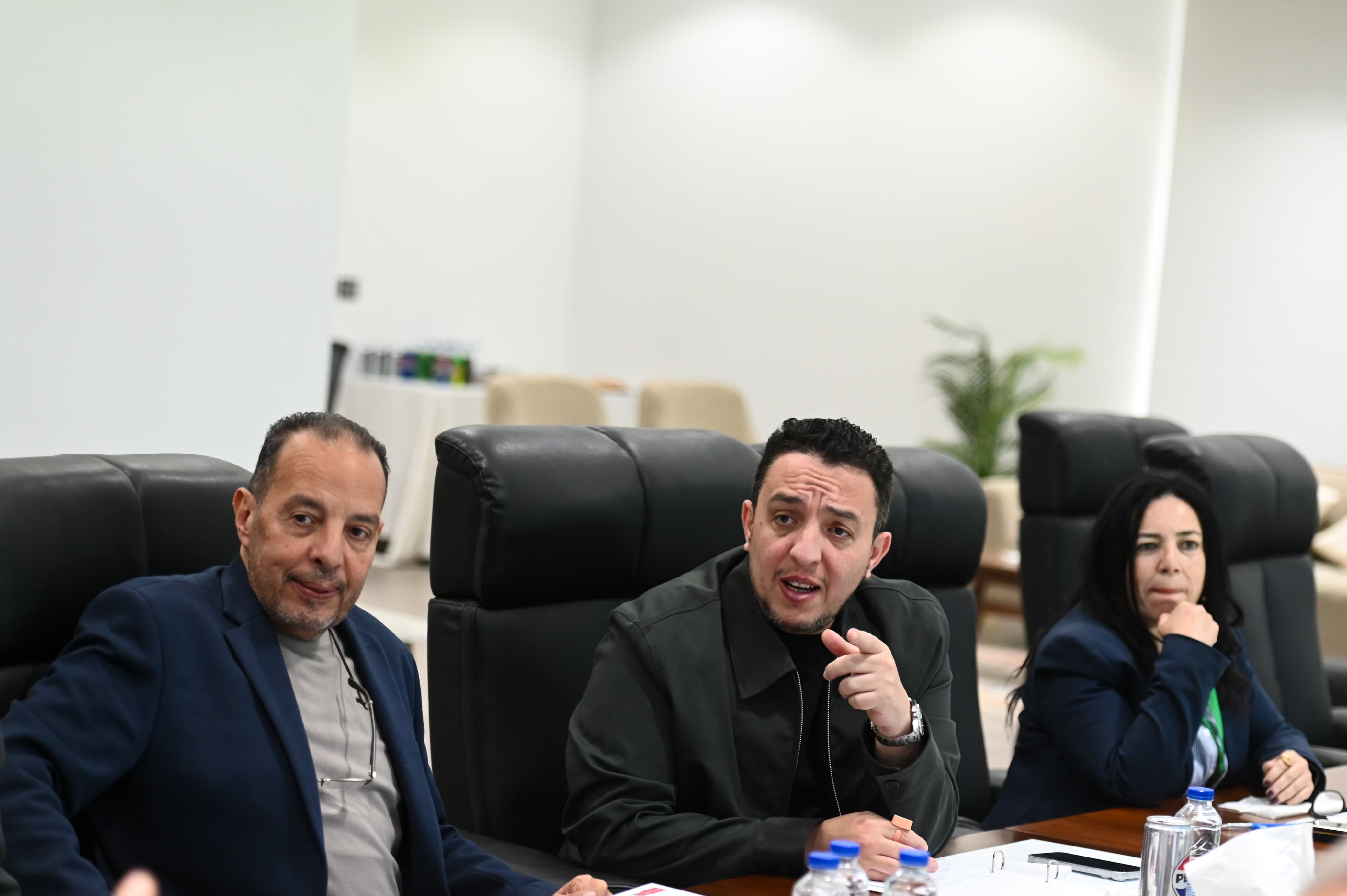 بالصور: اجتماع مجلس إدارة الإتحاد المصري لكرة القدم