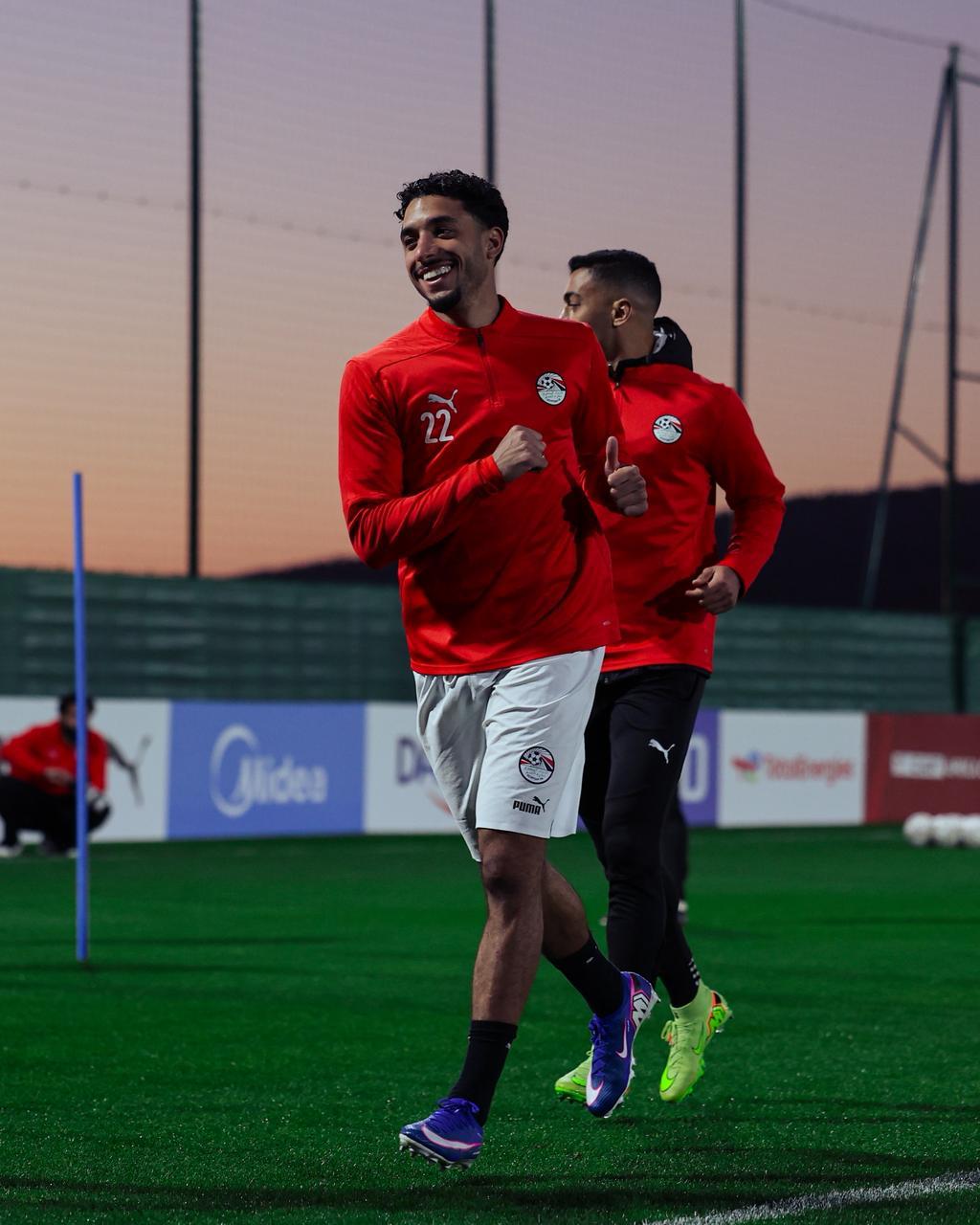 منتخب مصر يختتم تدريباته قبل لقاء كوت ديفوار السبت