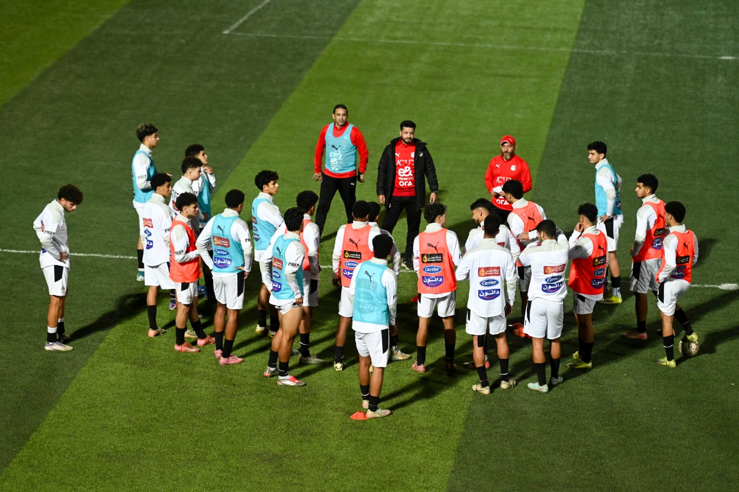 انطلاق معسكر منتخب الشباب