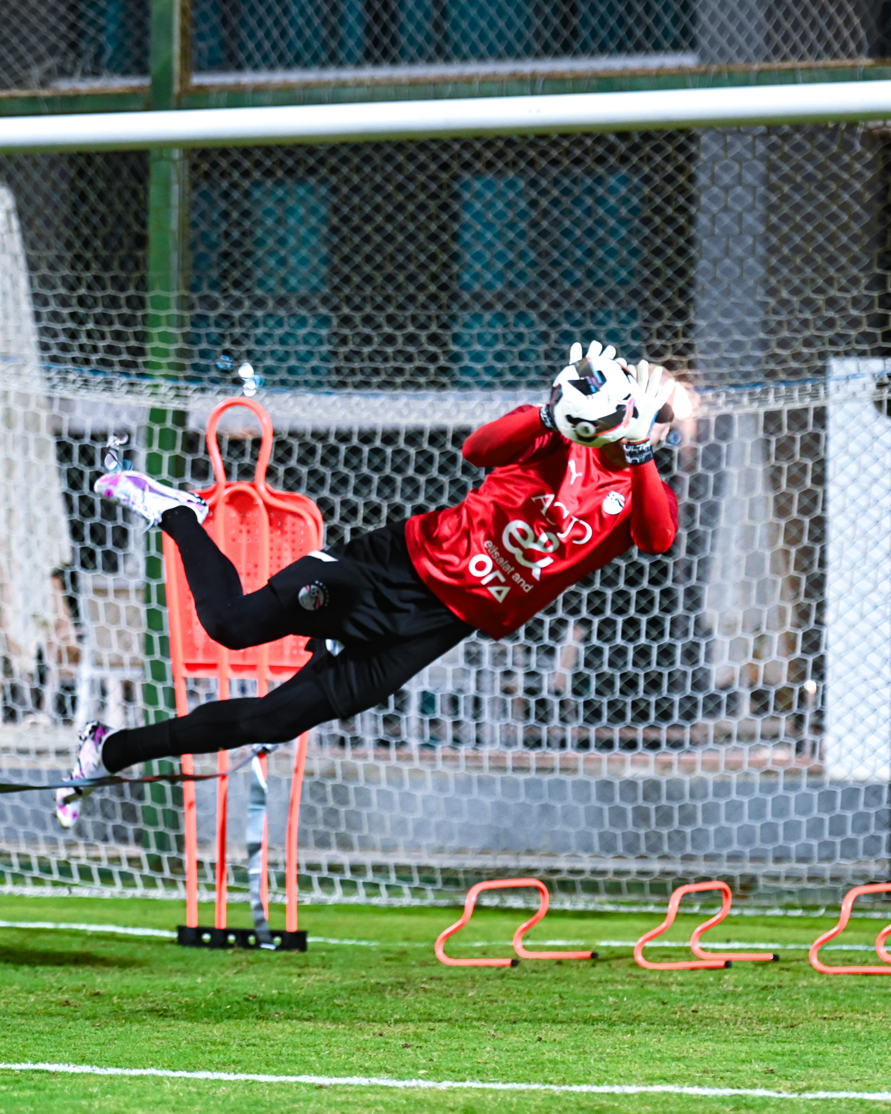 تدريبات منتخب مصر المشارك في كأس العرب قبل السفر إلى قطر