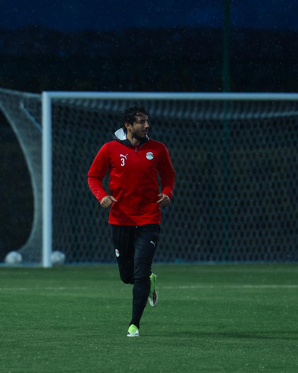 منتخب مصر يخوض آخر  تدريباته قبل مواجهة السنغال