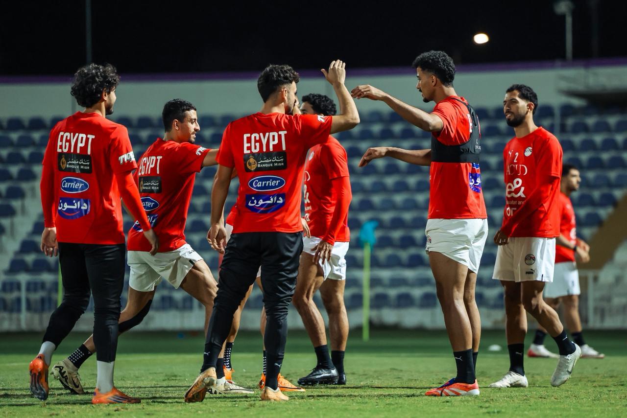 منتخب مصر يختتم تدريباته استعداداً لمواجهة كاب فيردي ودياً غداً
