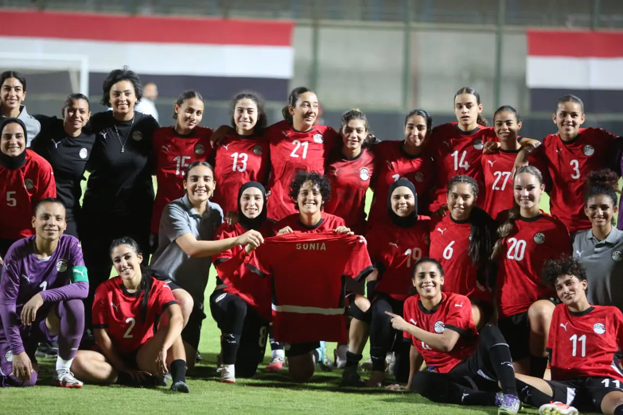 منتخب مصر للكرة النسائية  يفوز على تونس ودياً بركلات الترجيح 