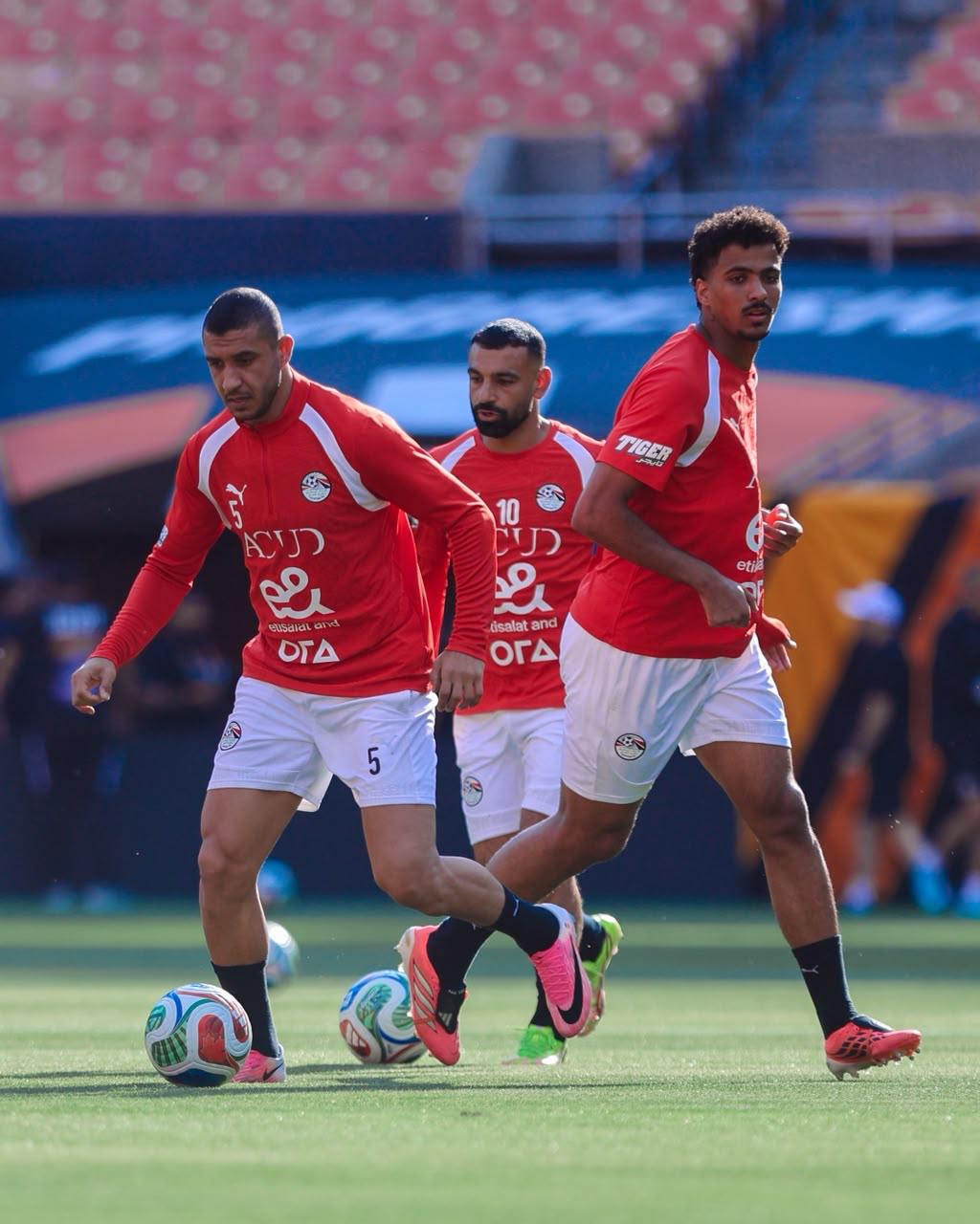 منتخب مصر يختتم تدريباته استعداداً لمواجهة البرازيل ودياً